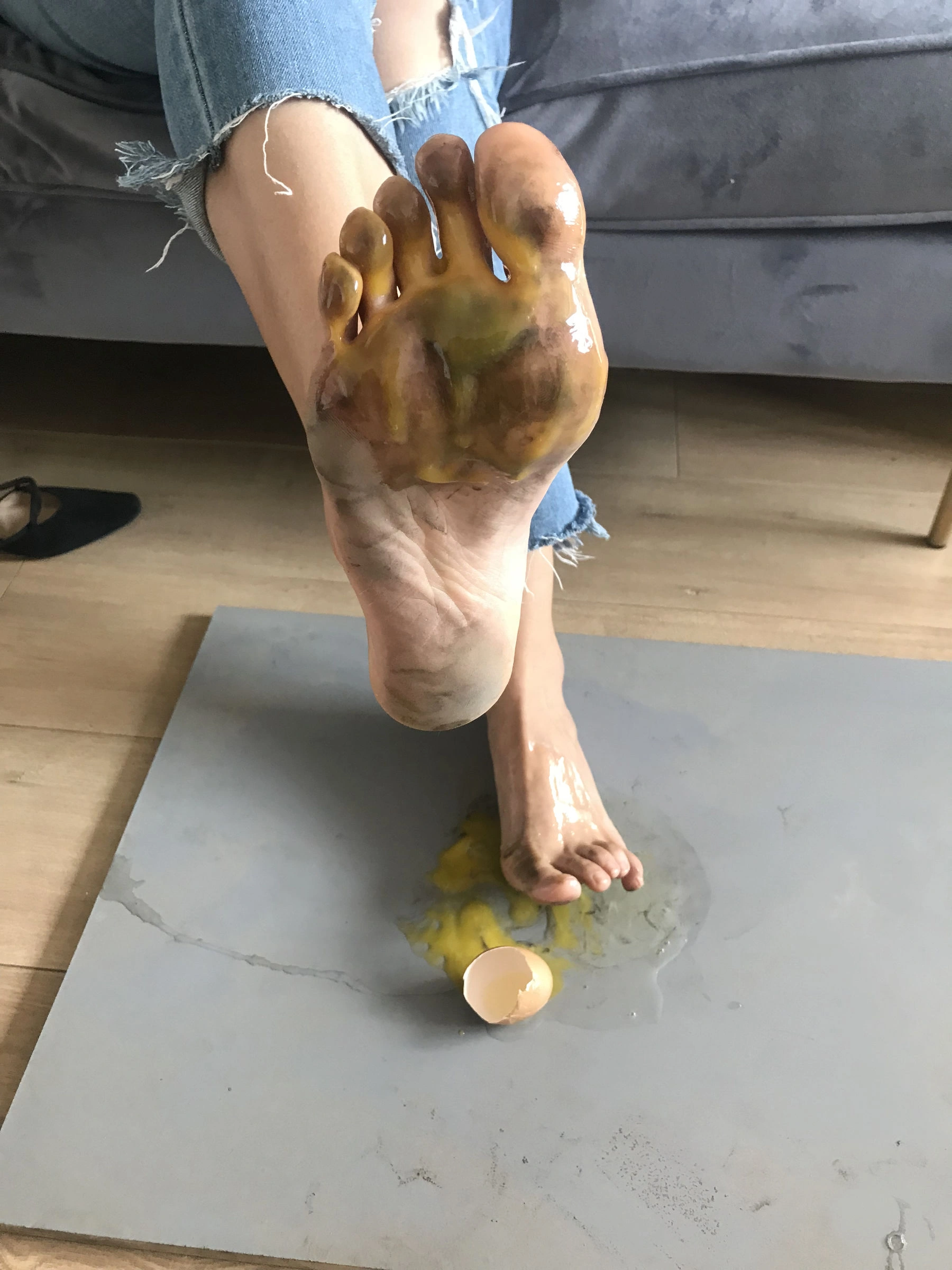 安乔乔儿(Nia乔乔) No.015 脏脚踩鸡蛋插图66