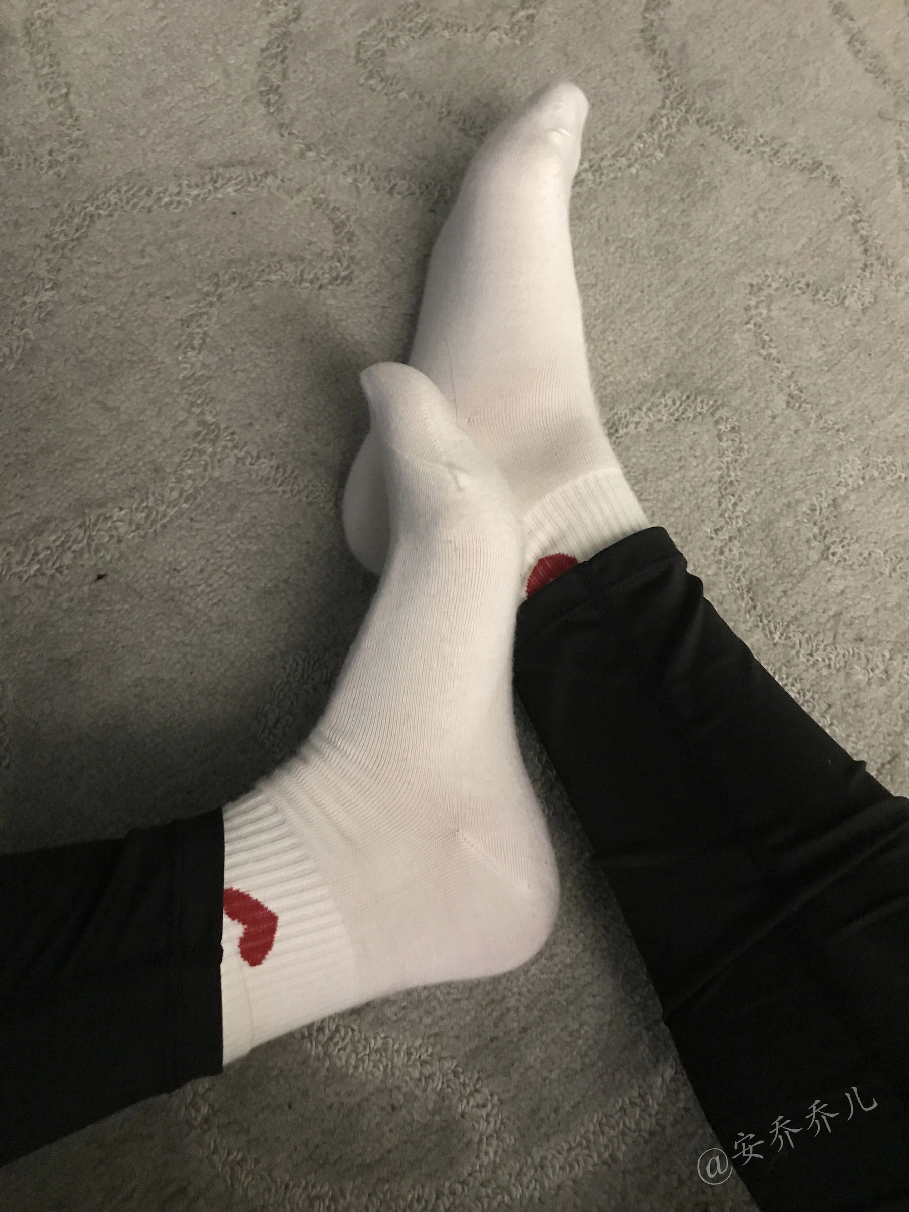 安乔乔儿(Nia乔乔) No.019 健身房白袜插图26