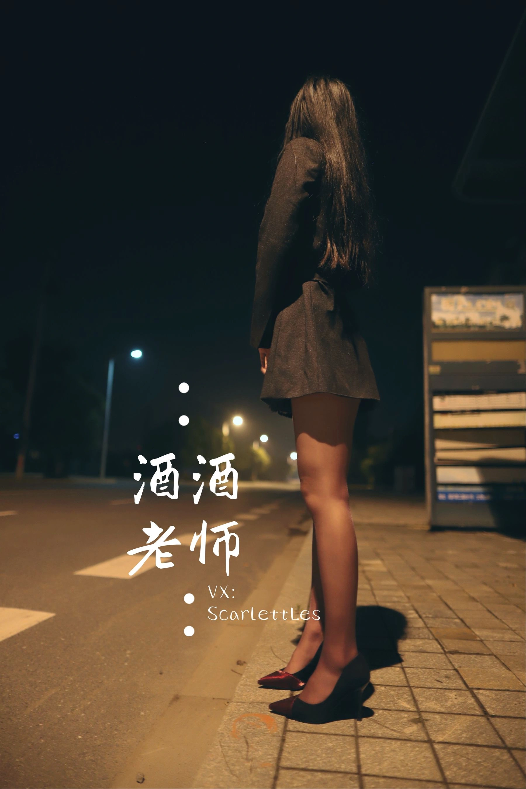 酒酒老师 – 司机先生，喜欢紫色丝吗？插图66