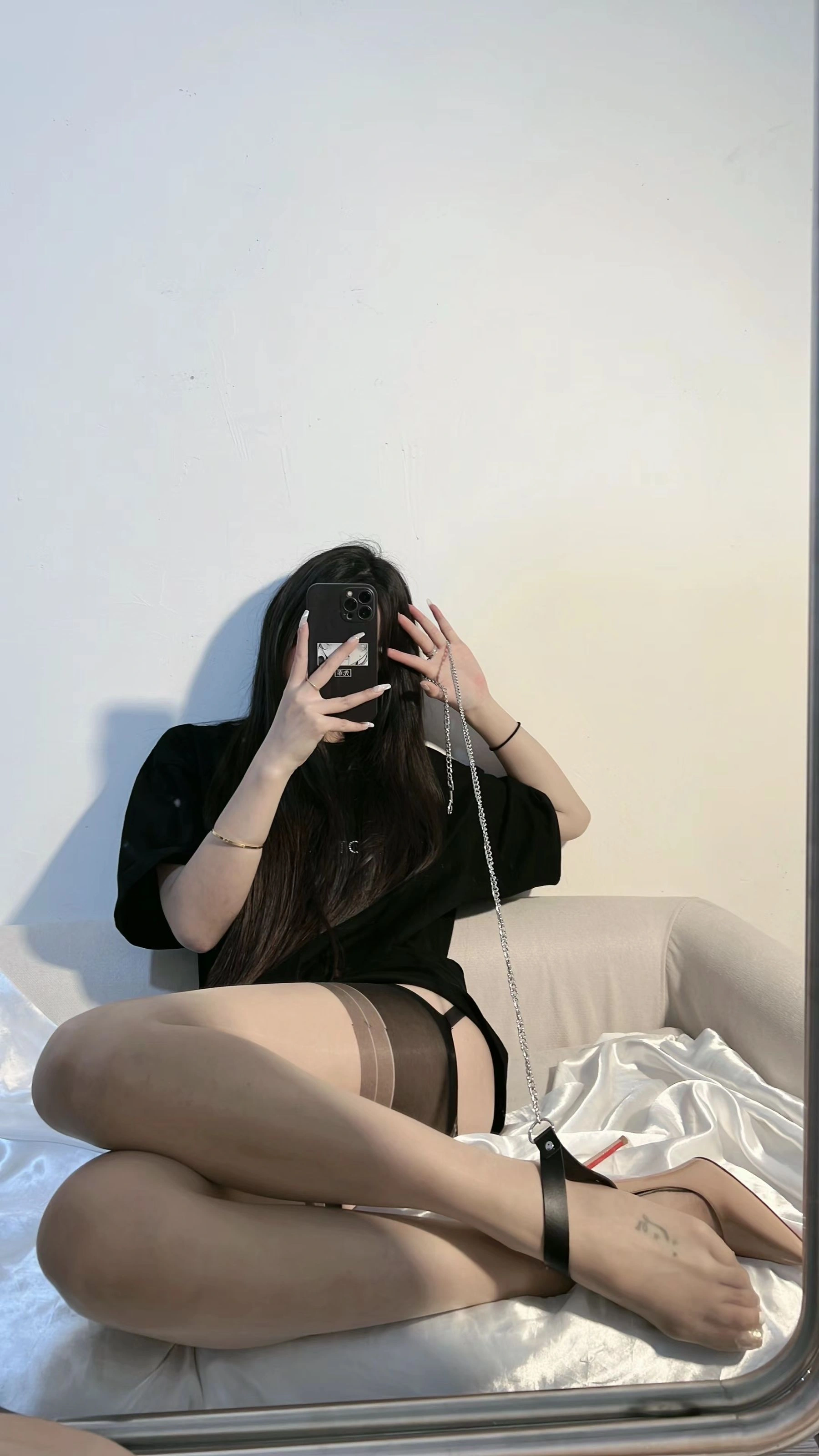 陈佩奇yyyy – 灰色提袜插图3