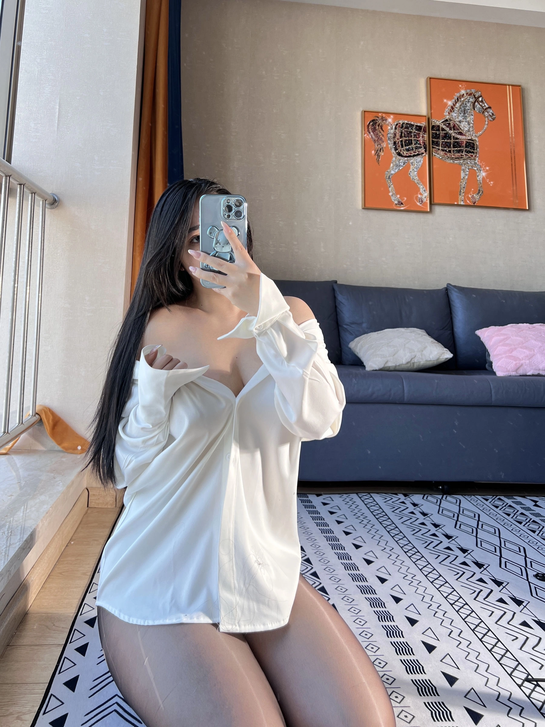 120斤的小王同学 – 黑丝肥臀插图28