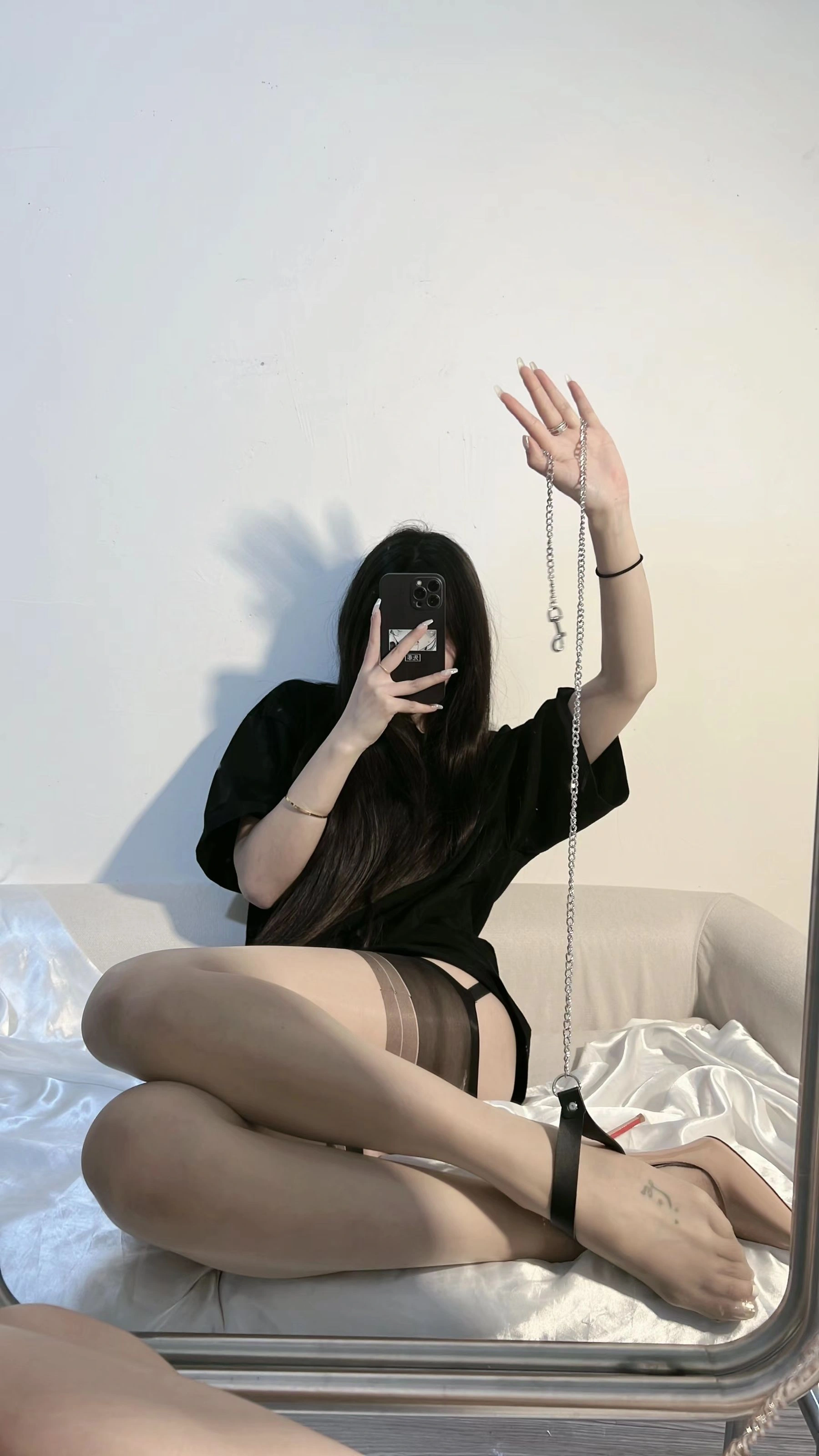 陈佩奇yyyy – 灰色提袜插图2