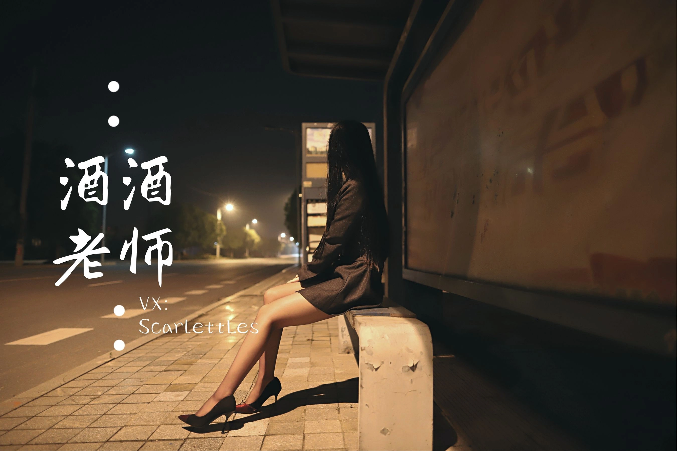 酒酒老师 – 司机先生，喜欢紫色丝吗？插图48