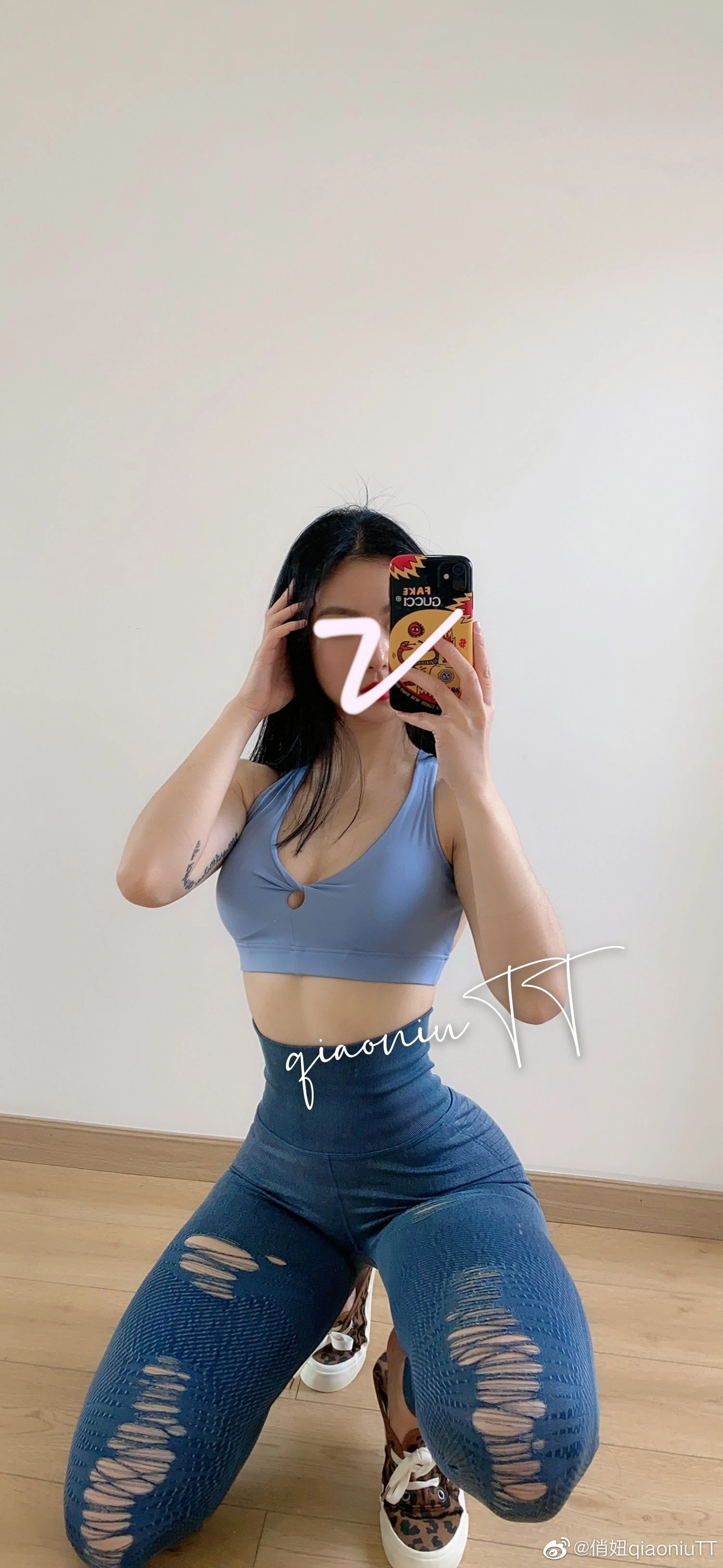 俏妞qiaoniuTT – 丝袜长腿翘臀 视图合集插图37