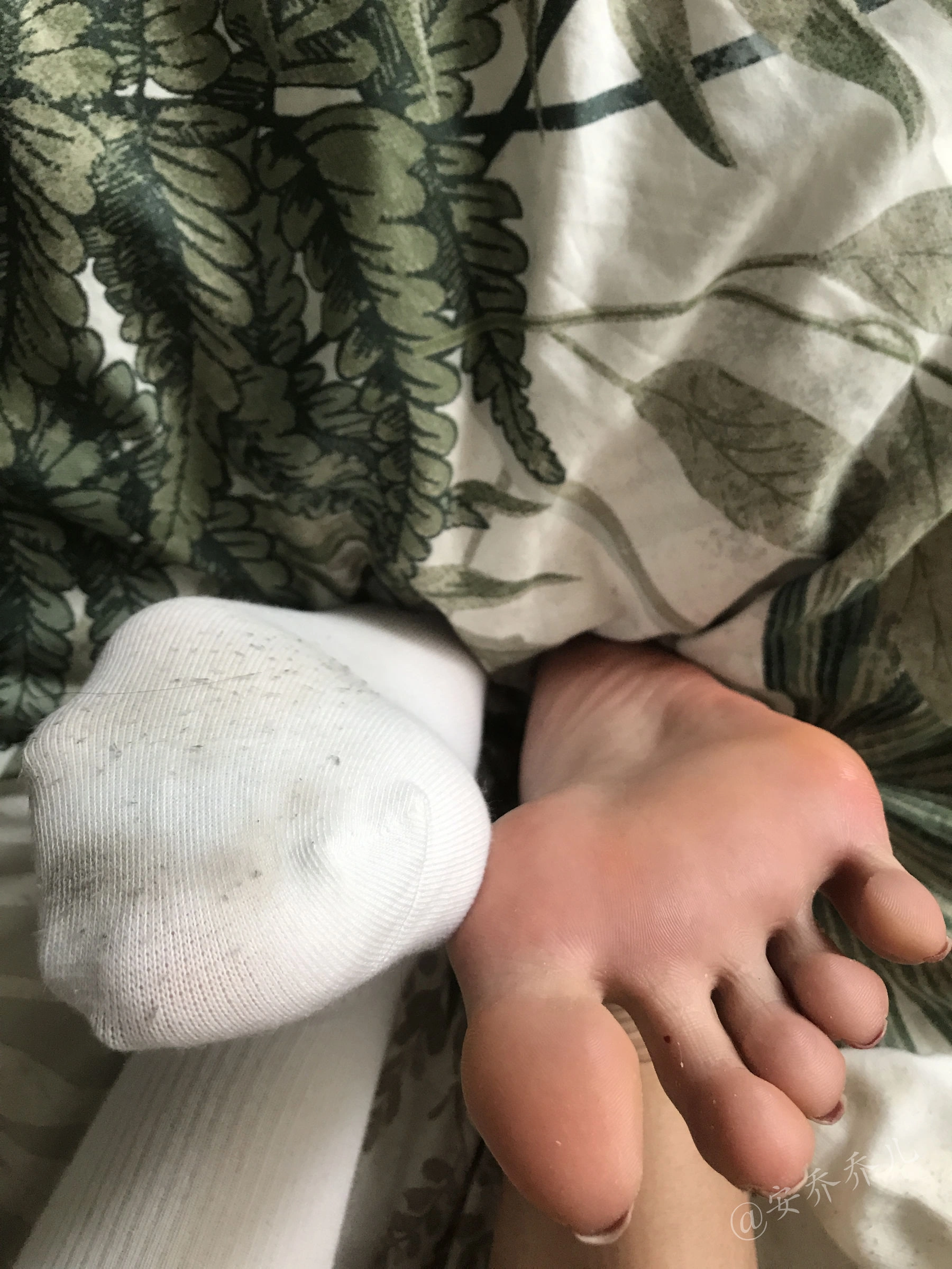 安乔乔儿(Nia乔乔) No.019 健身房白袜插图2