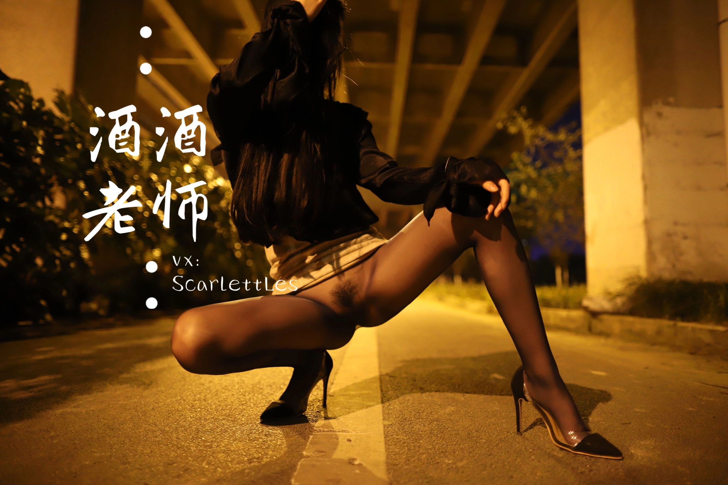 酒酒老师 – 桥下的户外丝袜课堂插图14 酒酒老师 – 桥下的户外丝袜课堂插图14