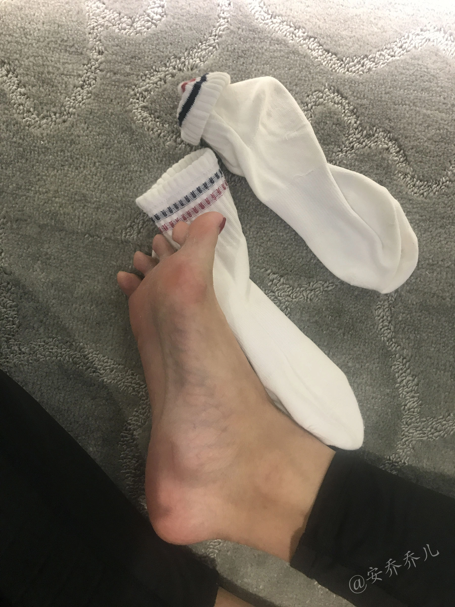 安乔乔儿(Nia乔乔) No.019 健身房白袜插图61