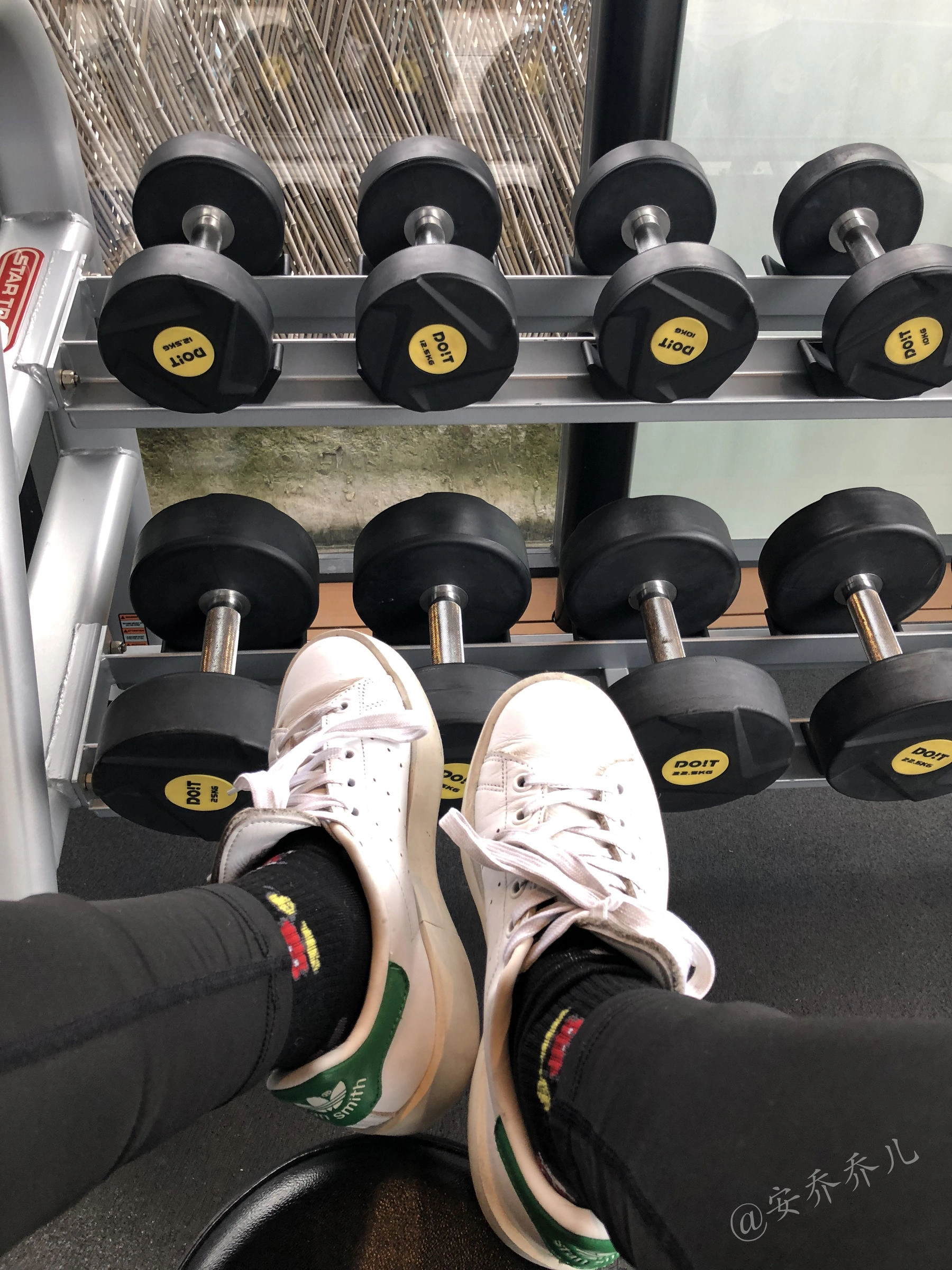 安乔乔儿(Nia乔乔) No.019 健身房白袜插图68