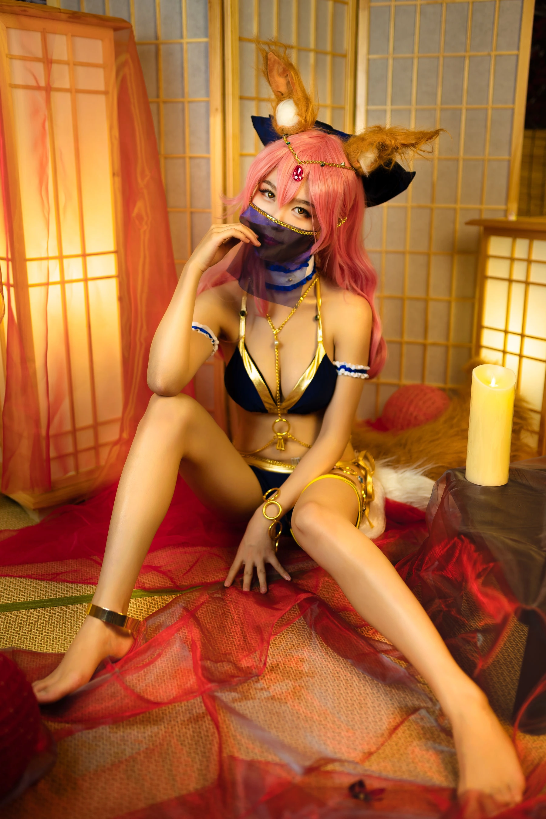 抖娘-利世 – 玉藻前 舞娘插图26