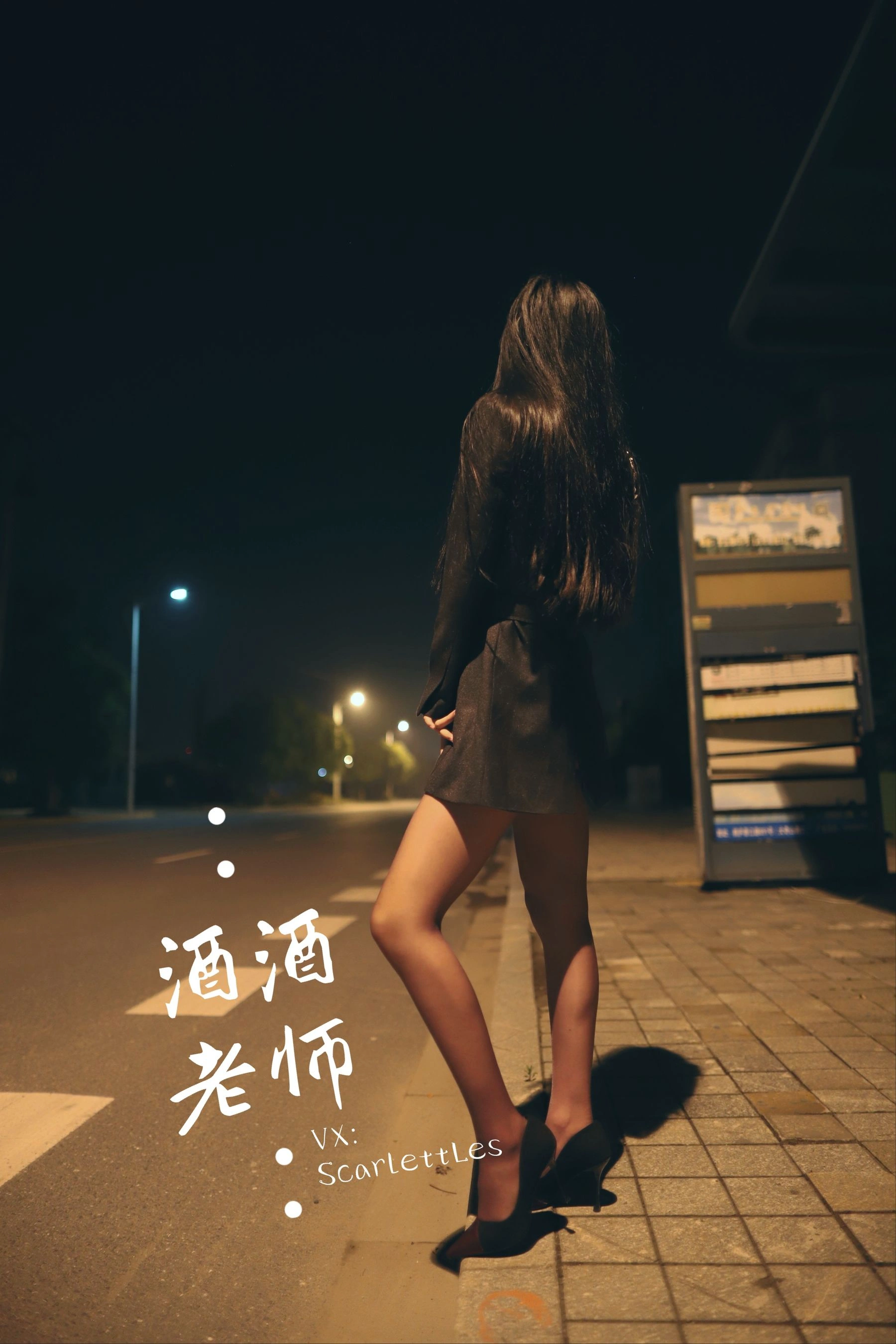 酒酒老师 – 司机先生，喜欢紫色丝吗？插图47