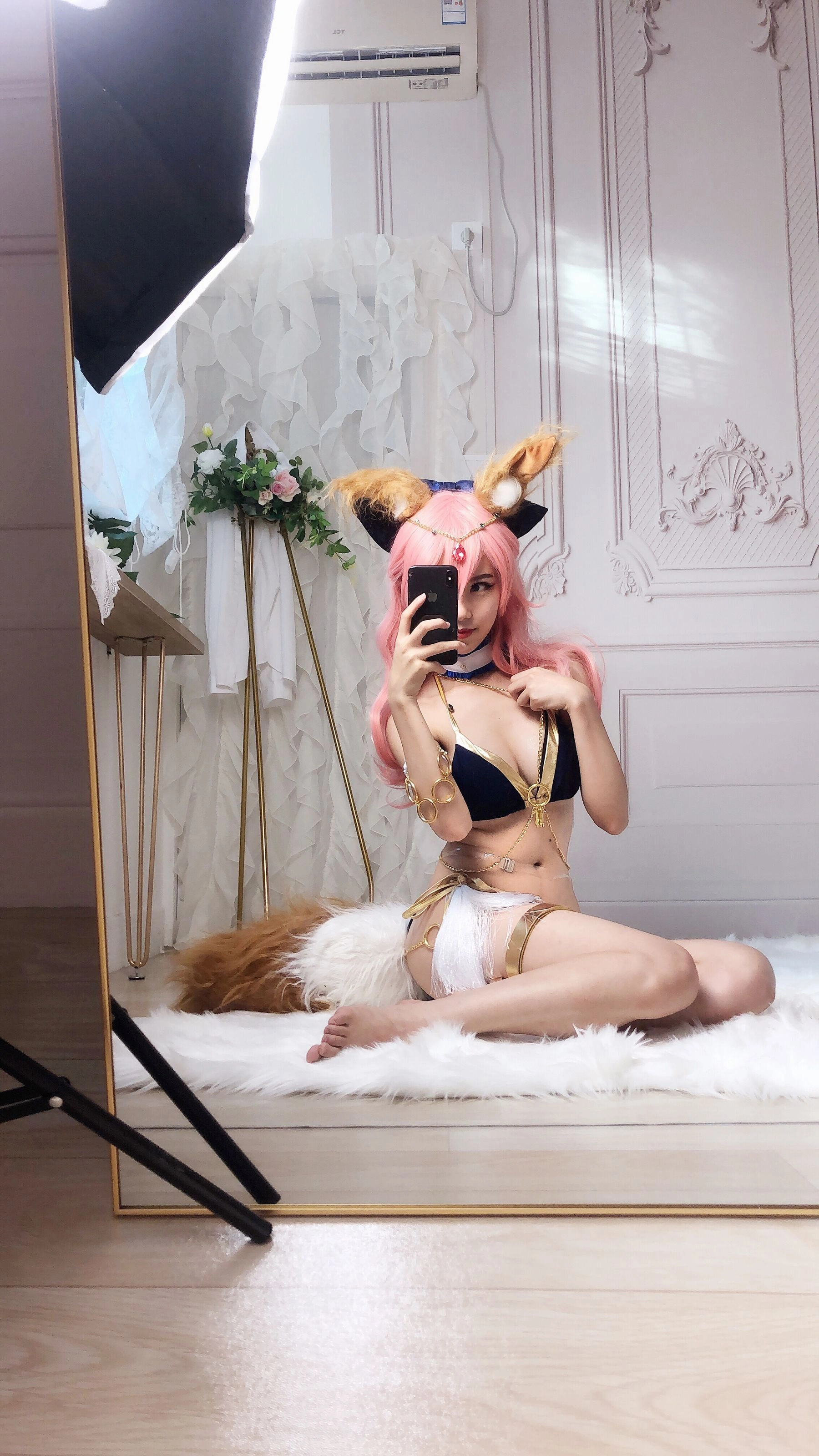 抖娘-利世 – 玉藻前 舞娘插图1