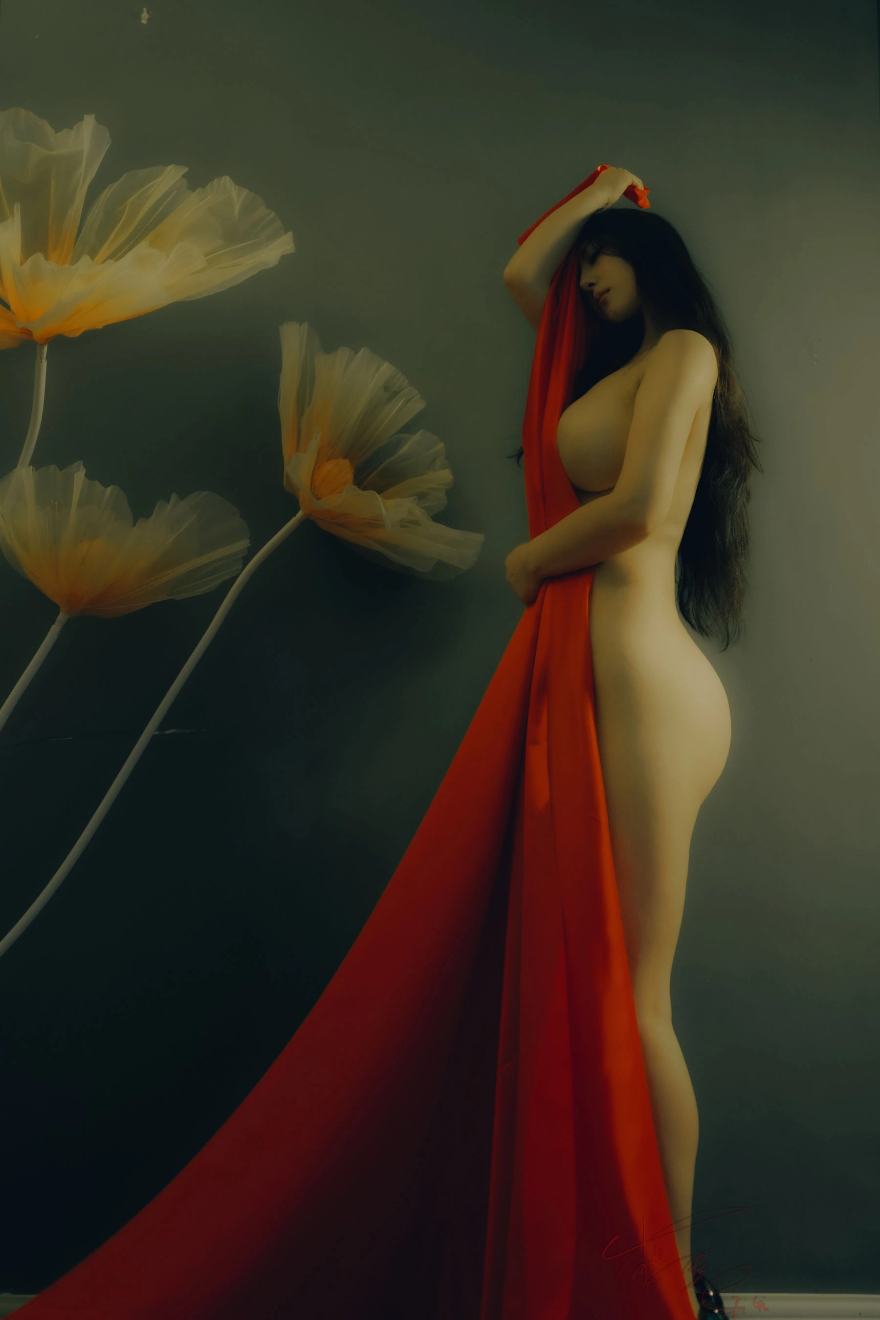 网络红人樱晚gigi – 春.染插图3