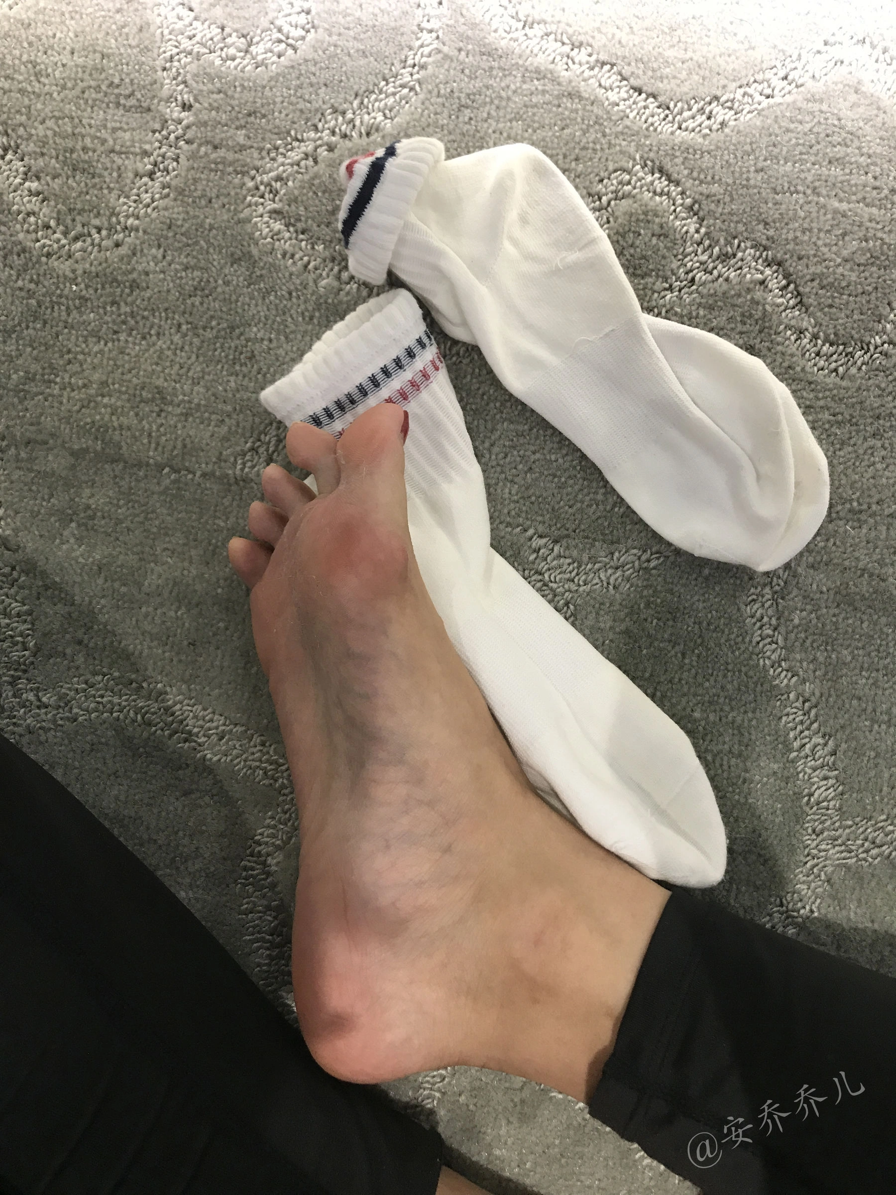 安乔乔儿(Nia乔乔) No.019 健身房白袜插图65