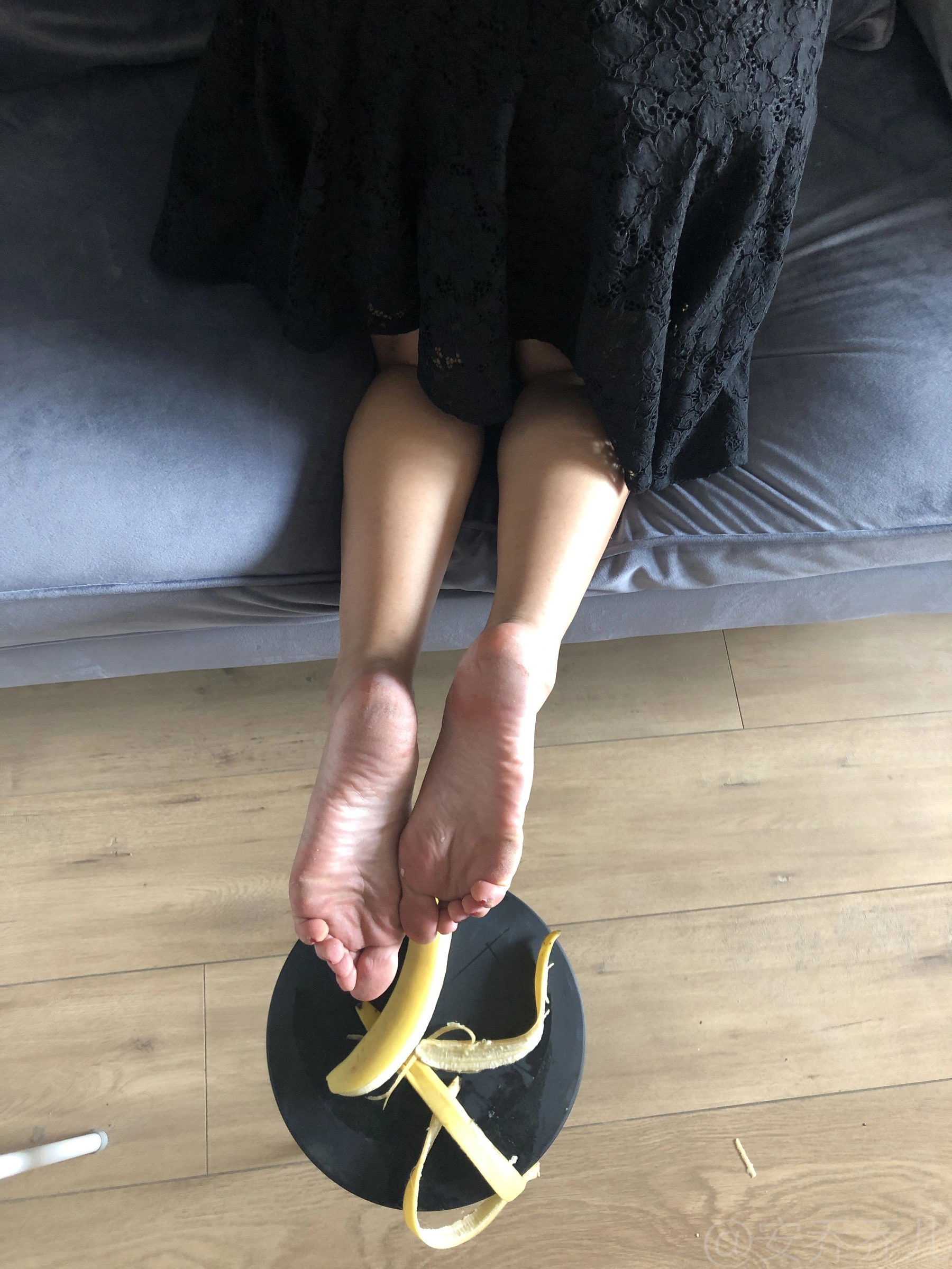 安乔乔儿(Nia乔乔) No.009 踩香蕉插图88