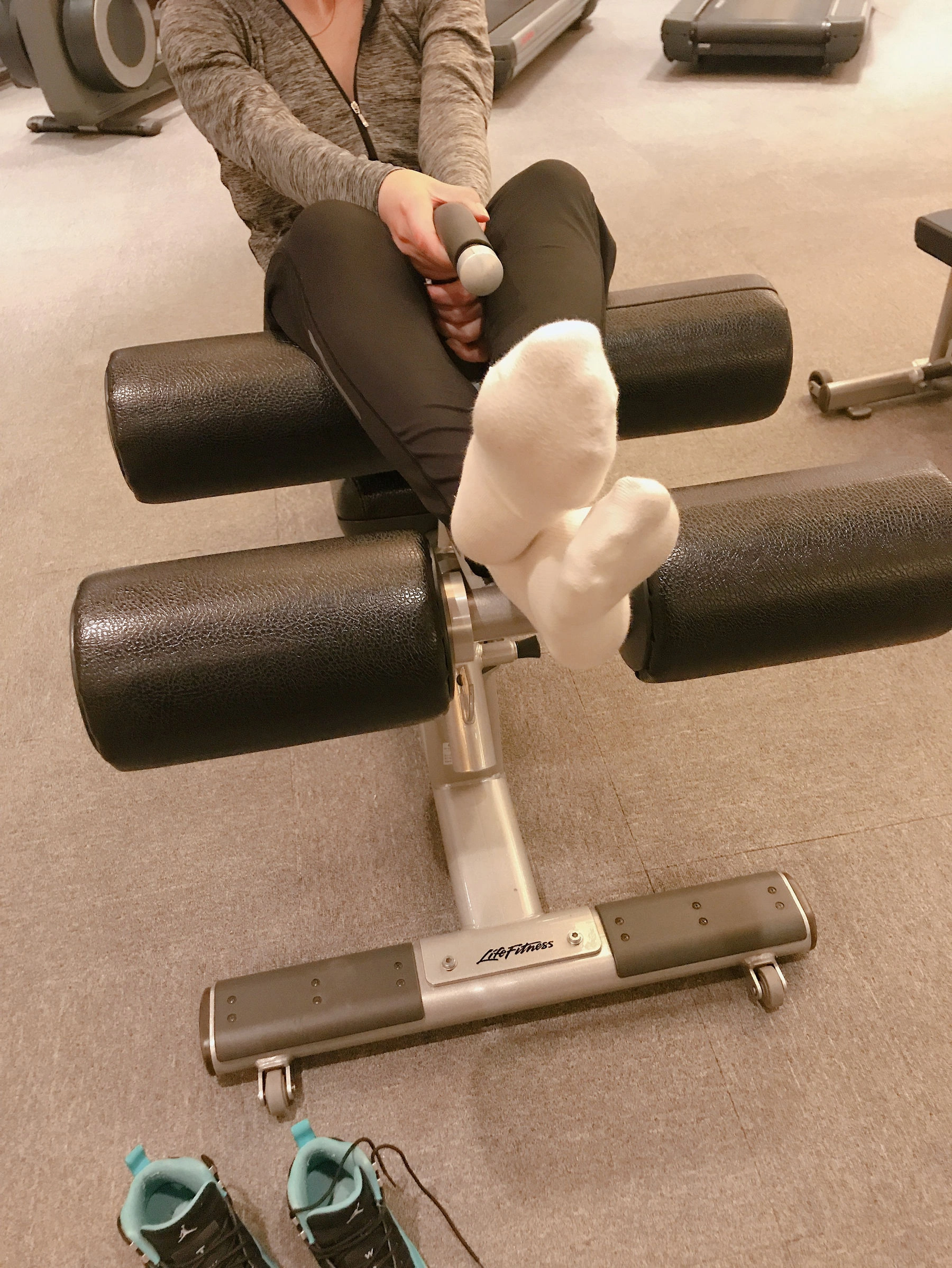 安乔乔儿(Nia乔乔) No.019 健身房白袜插图111