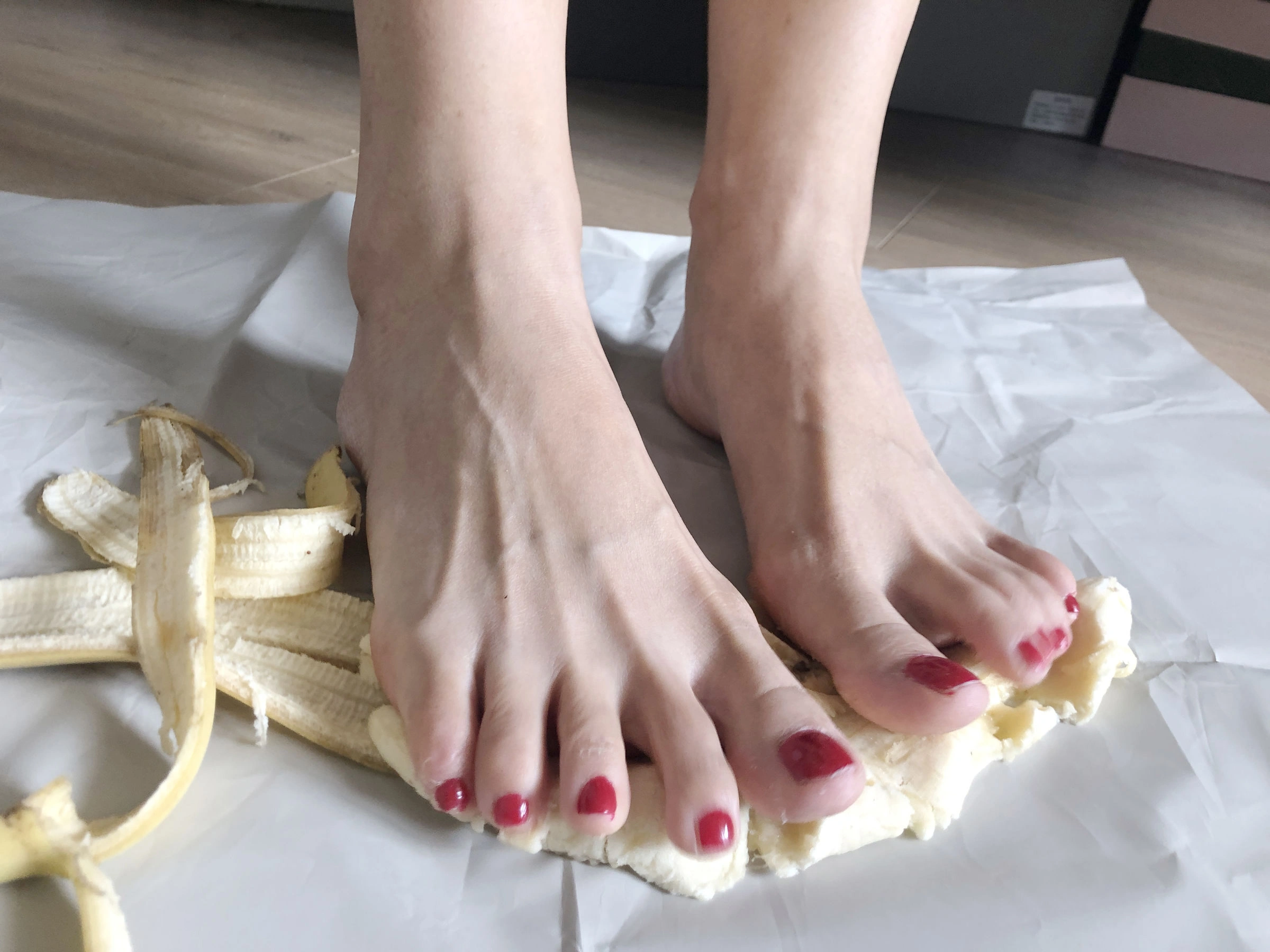 安乔乔儿(Nia乔乔) No.009 踩香蕉插图111