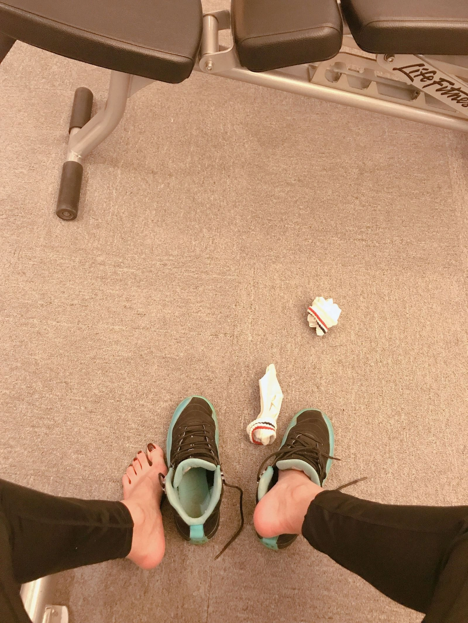 安乔乔儿(Nia乔乔) No.019 健身房白袜插图122