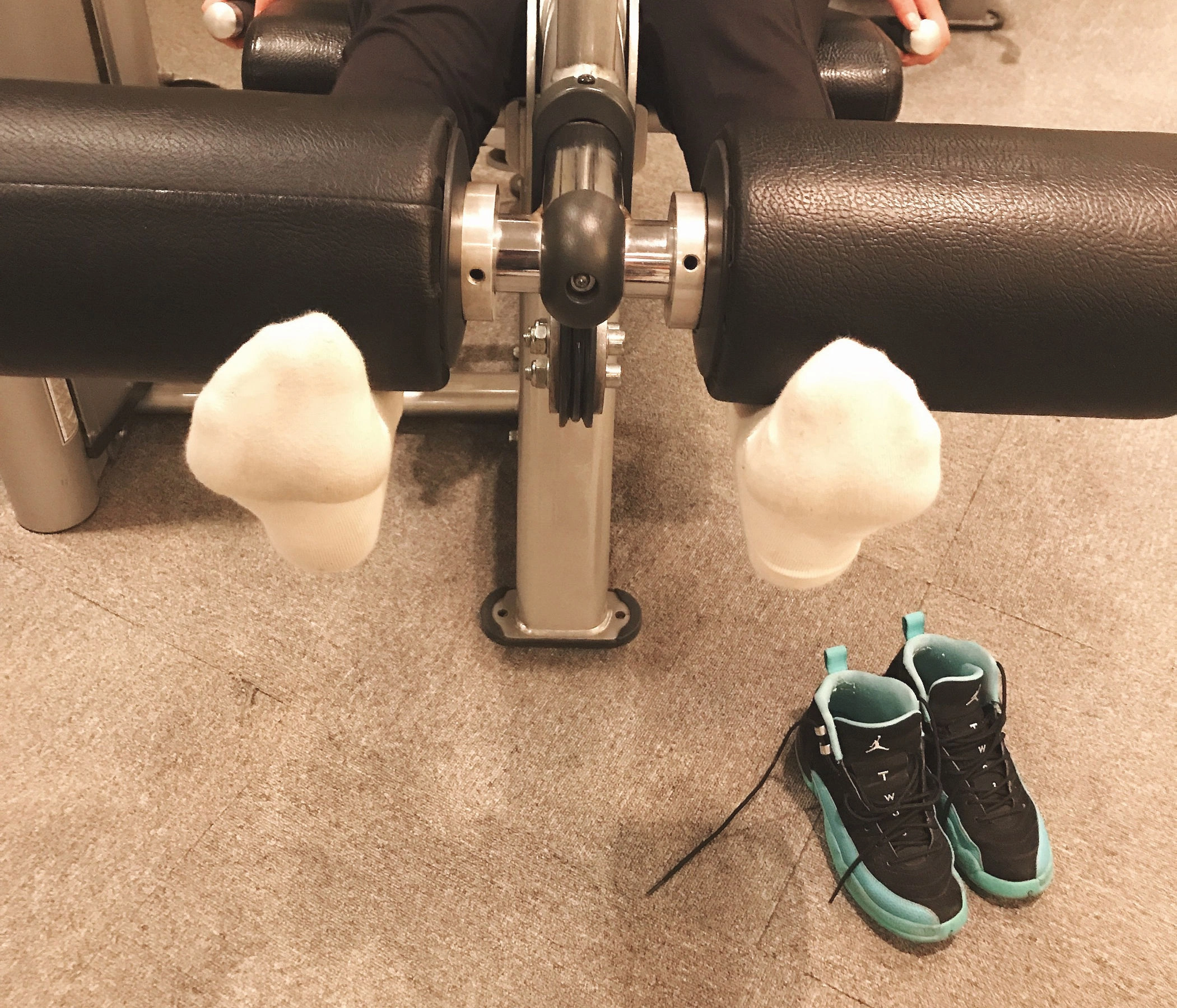 安乔乔儿(Nia乔乔) No.019 健身房白袜插图89