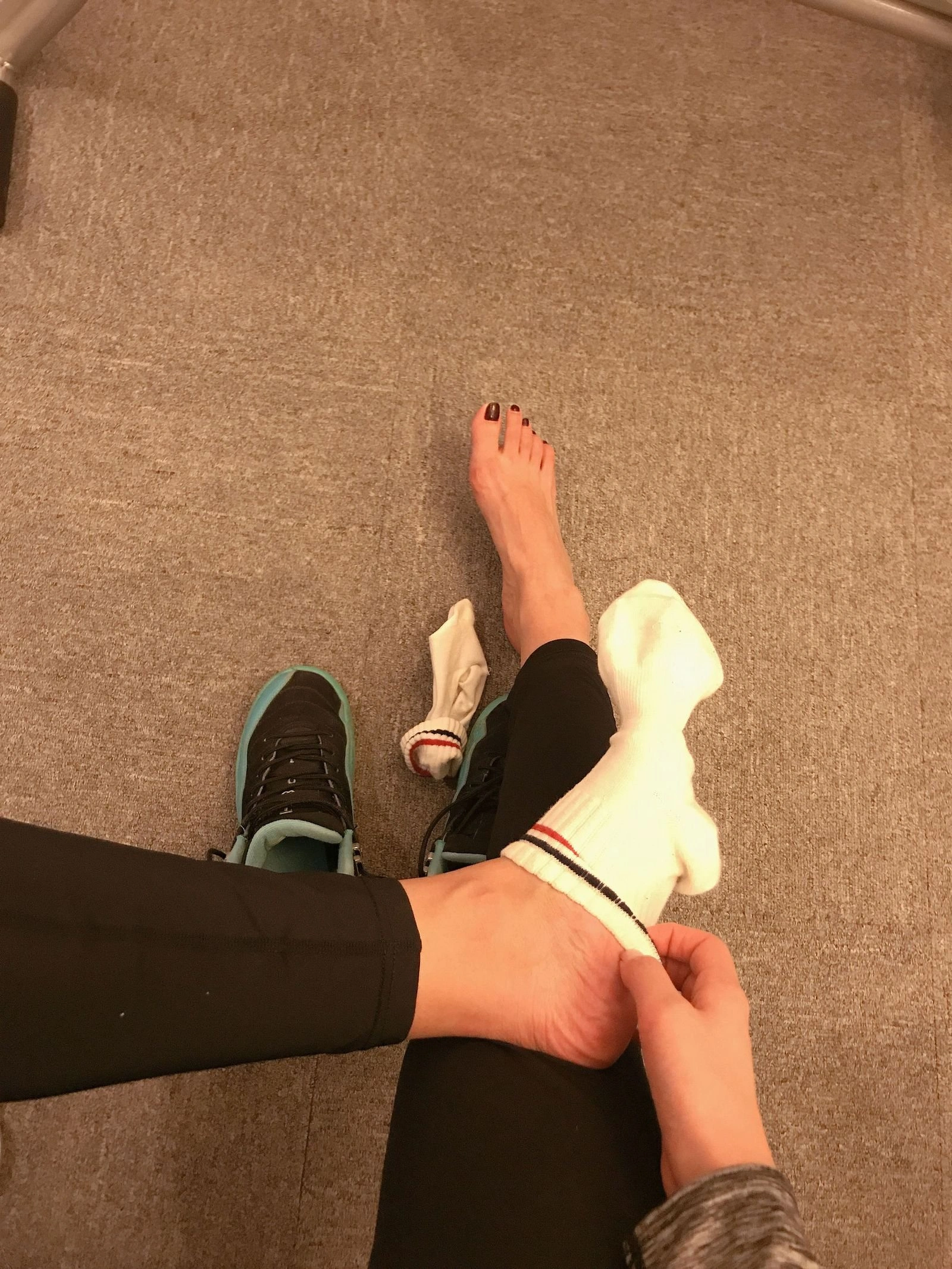 安乔乔儿(Nia乔乔) No.019 健身房白袜插图112