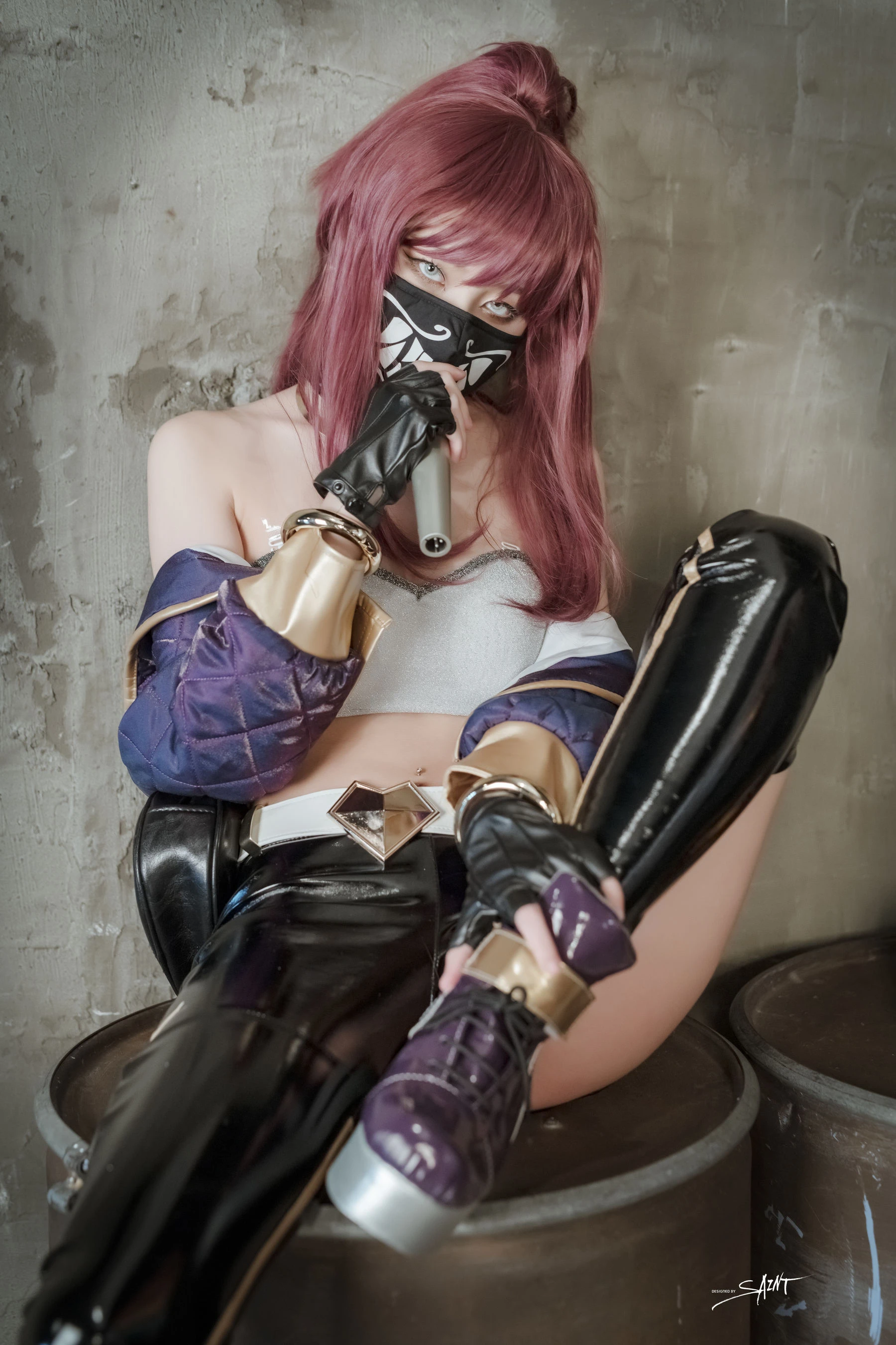 [saintphotolife] Yuna – Yuna’s Cos Vol.04 KDA Akali & Nier Automata插图6