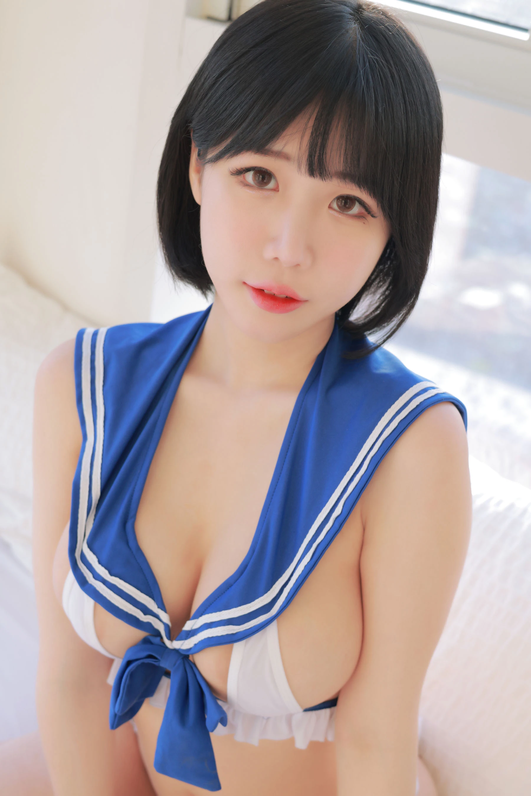 韩网可爱性感网红Addielyn – Sailor GIRL插图3