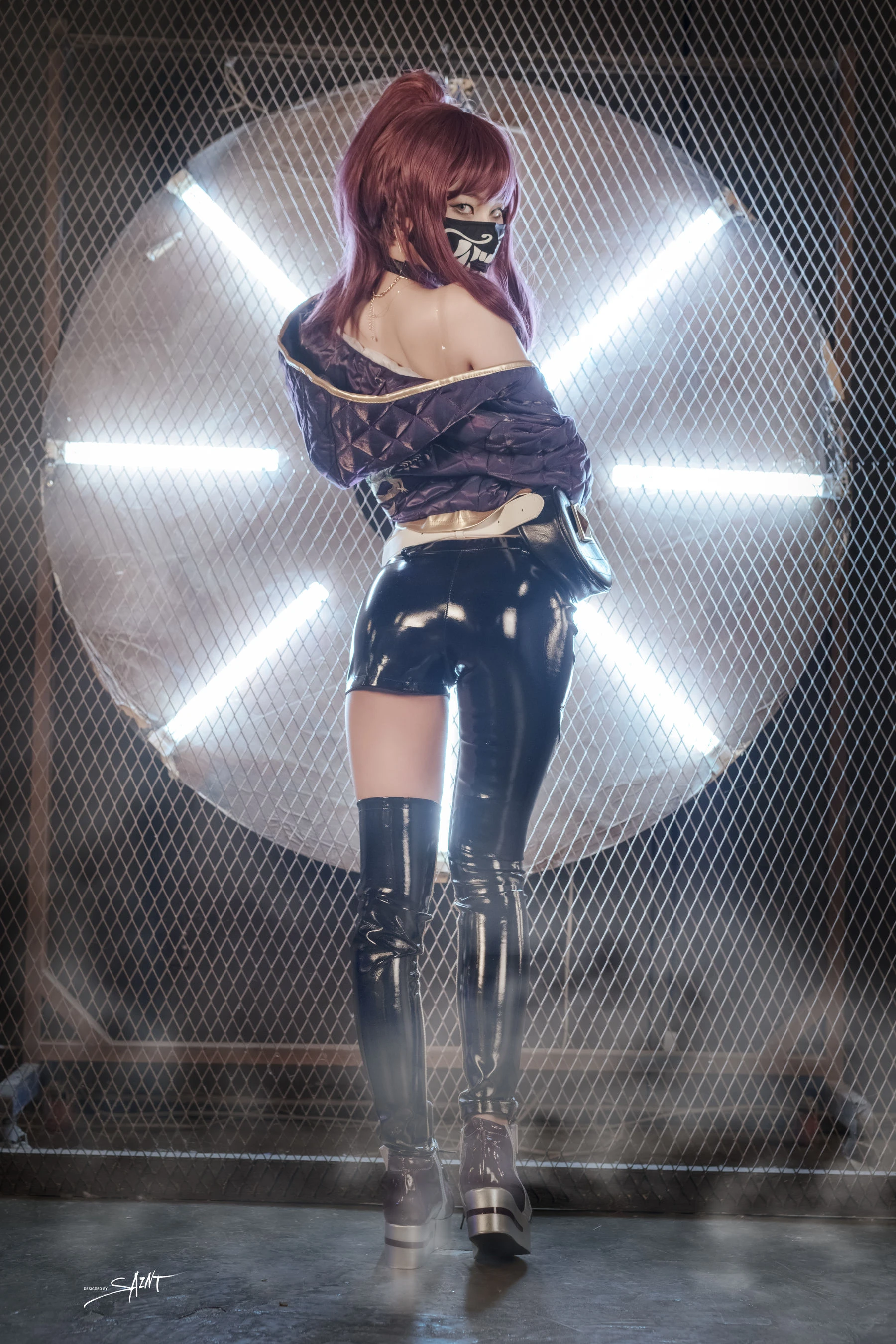 [saintphotolife] Yuna – Yuna’s Cos Vol.04 KDA Akali & Nier Automata插图2