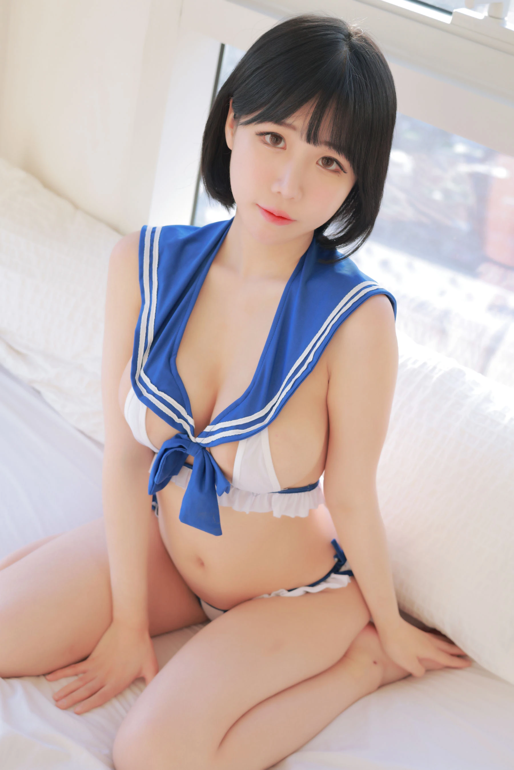 韩网可爱性感网红Addielyn – Sailor GIRL插图2