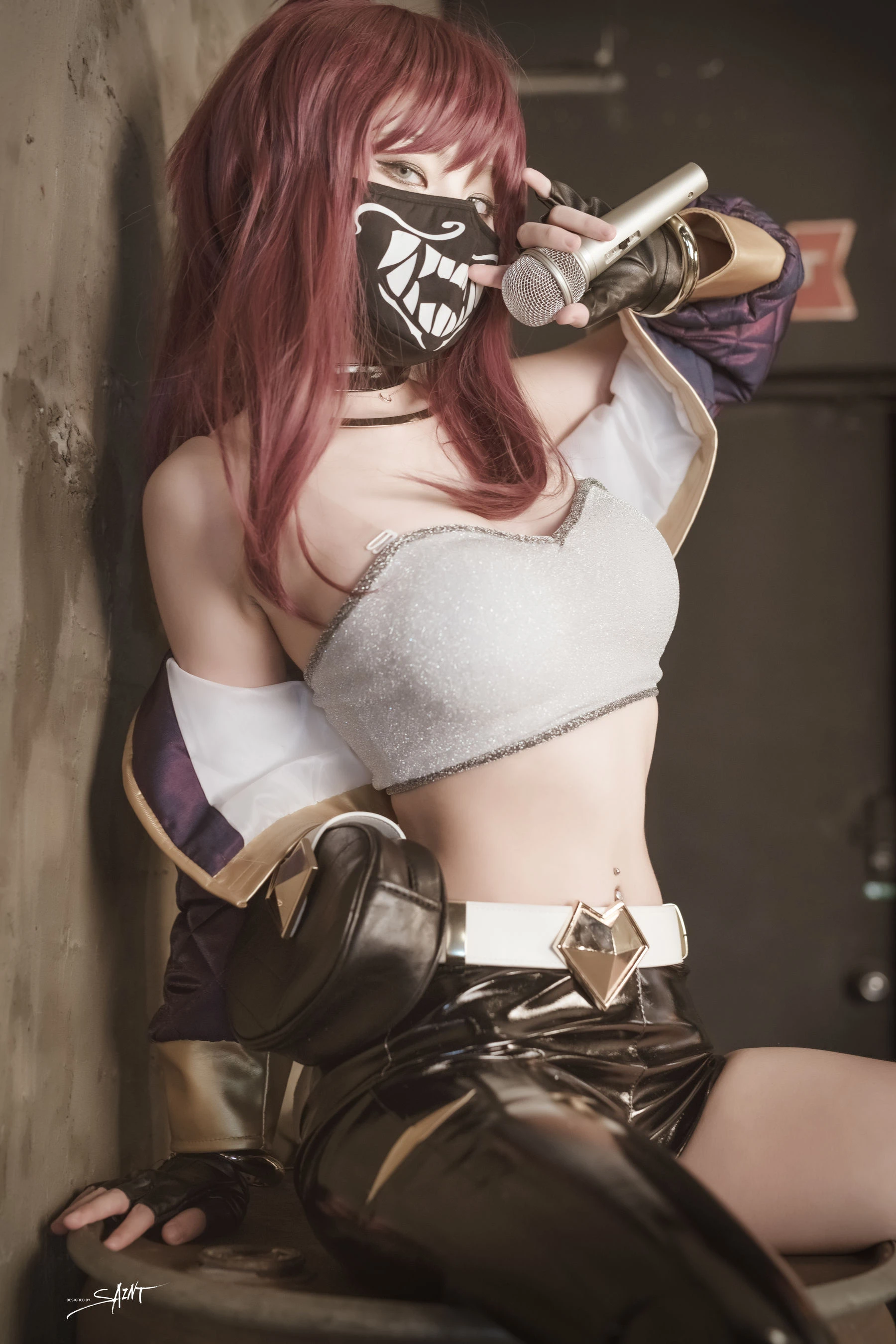 [saintphotolife] Yuna – Yuna’s Cos Vol.04 KDA Akali & Nier Automata插图7
