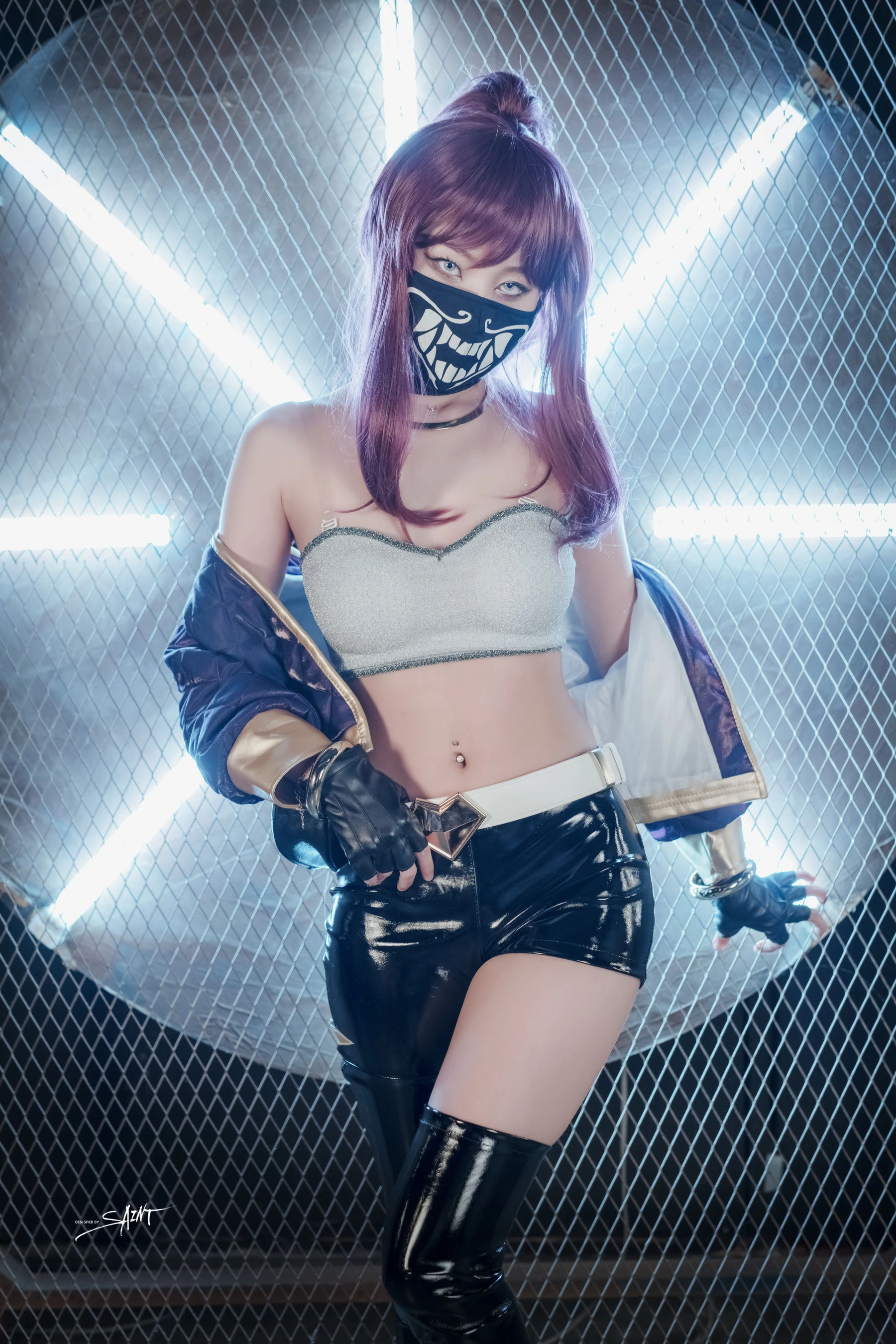 [saintphotolife] Yuna – Yuna’s Cos Vol.04 KDA Akali & Nier Automata插图3