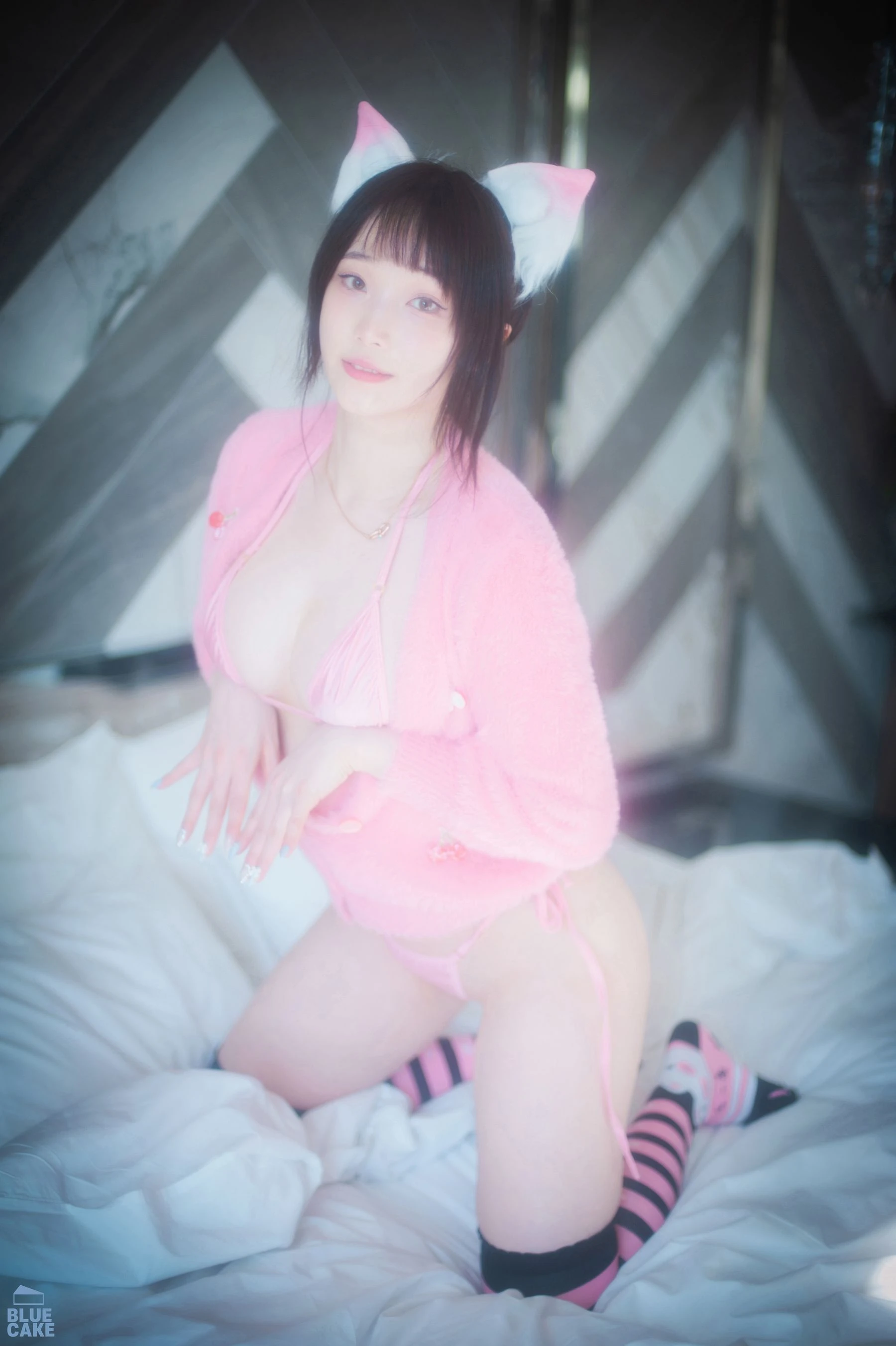 [BLUECAKE] Bambi – Naughty Cats Pink & Mint插图2