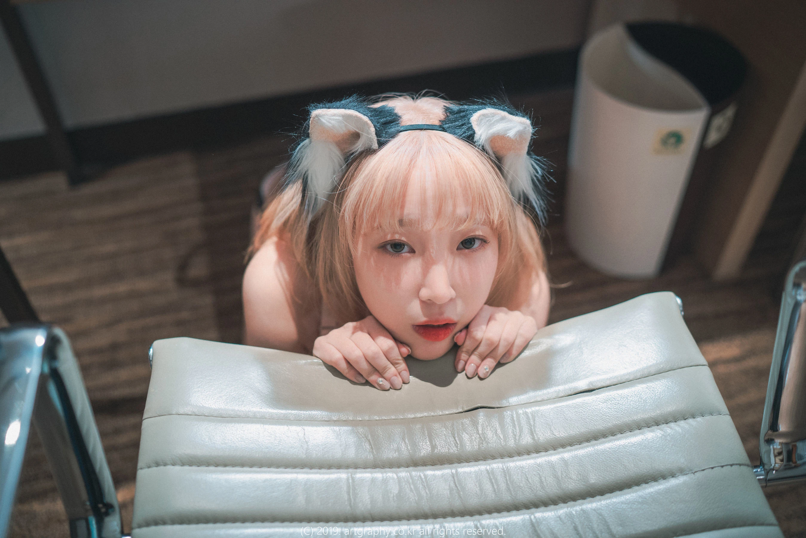 [ARTGRAVIA] VOL.056 姜仁卿 – 蕾丝内衣+吊带小背心插图1