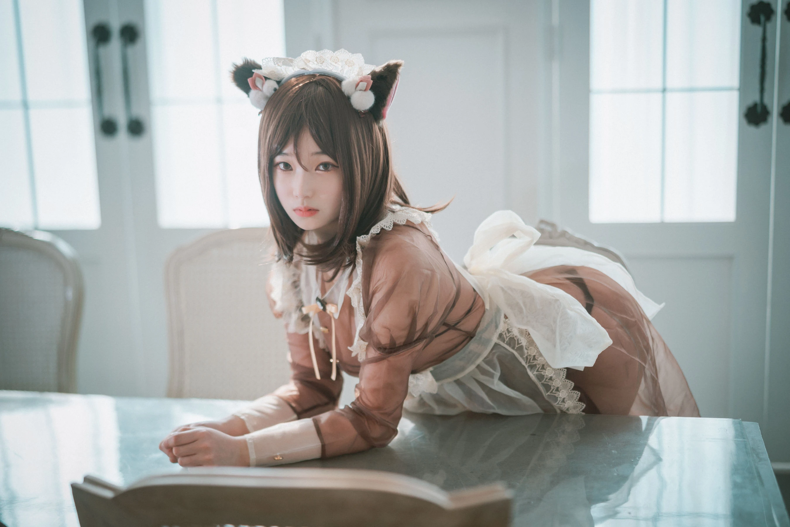 [DJAWA] BamBi – Pure Marron 写真套图插图1