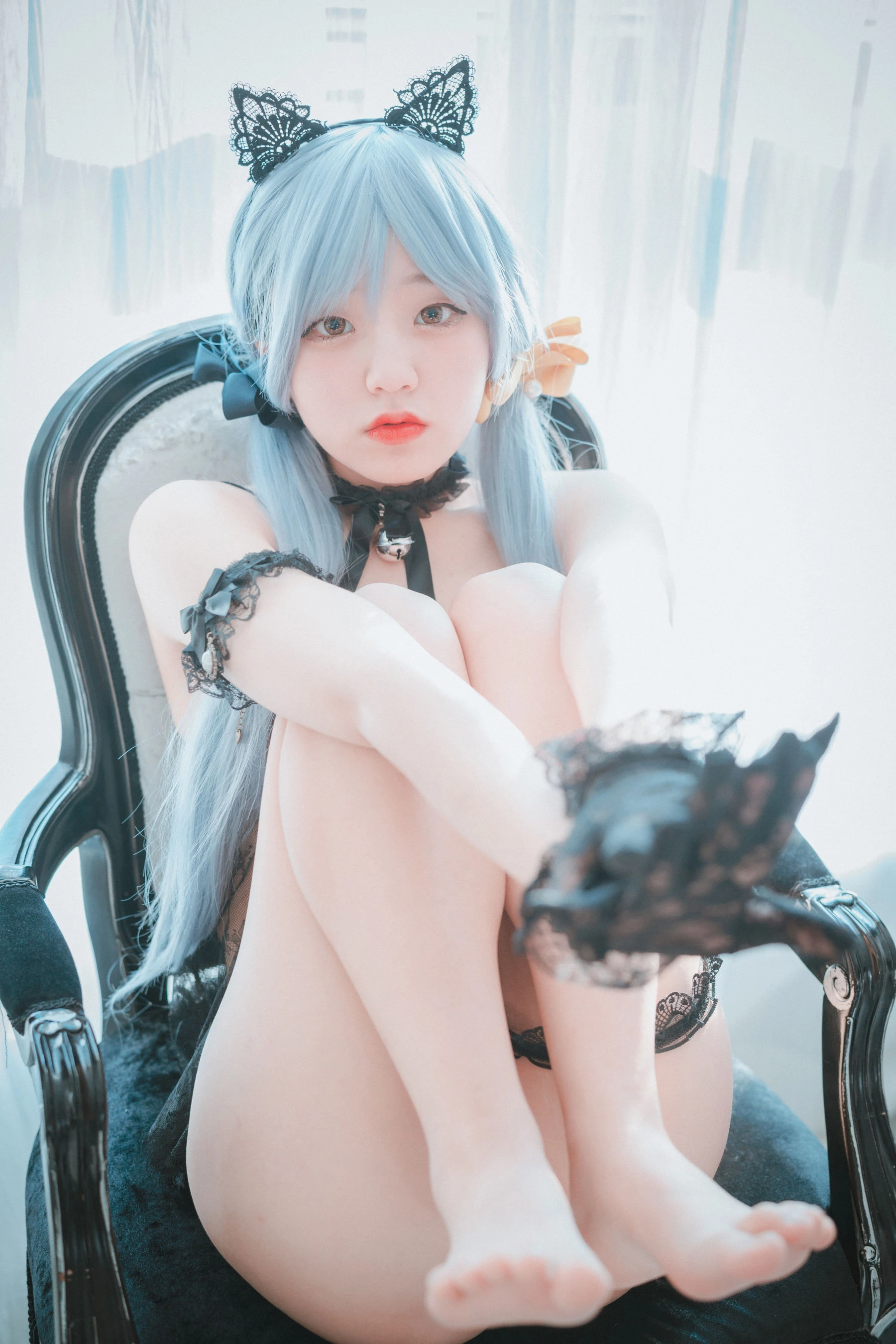 [DJAWA] Jenny – Schwarz und Weiß Katzenmädchen插图7