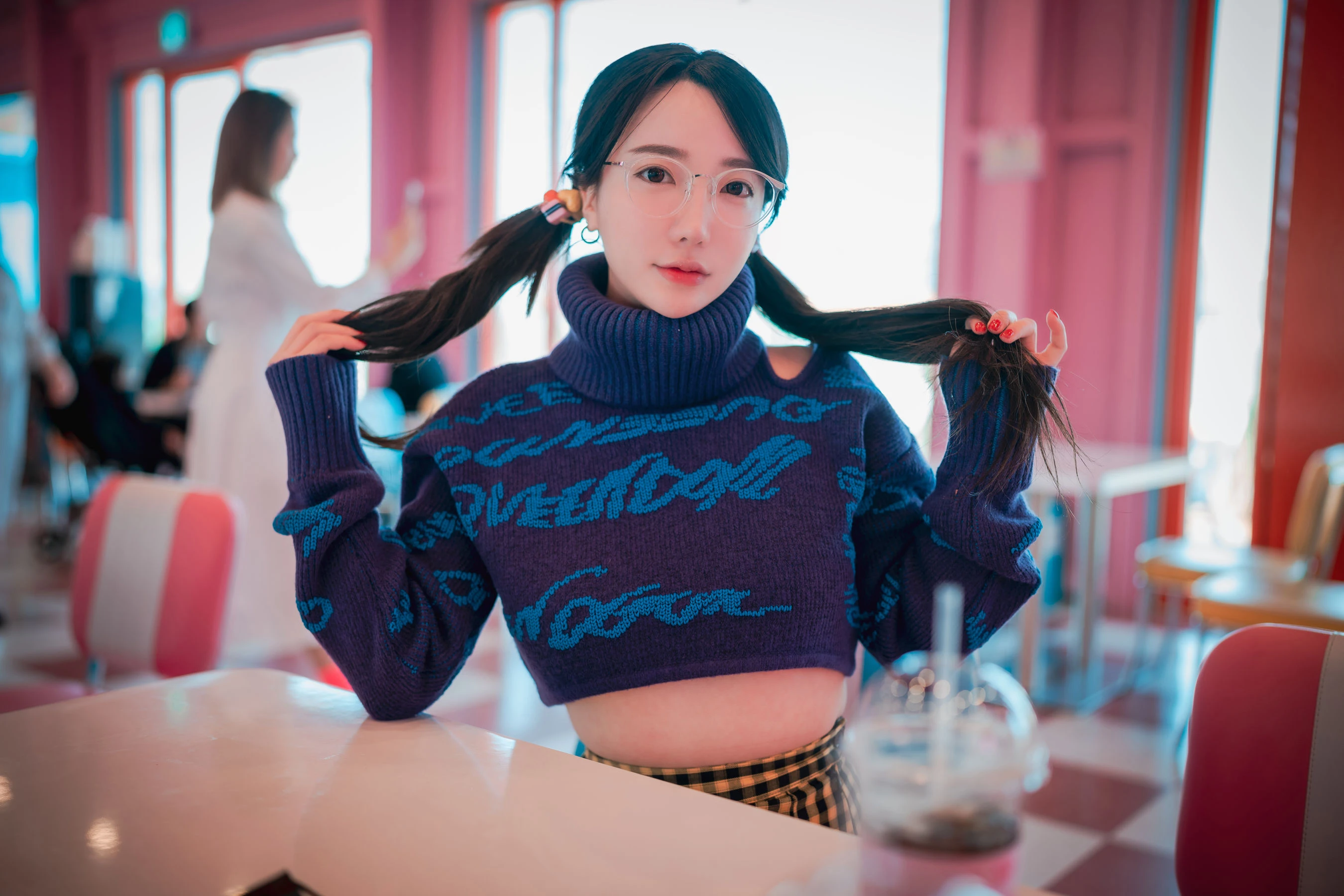 DJAWA Yeeun – Early Spring Walk in March Vol.2插图6