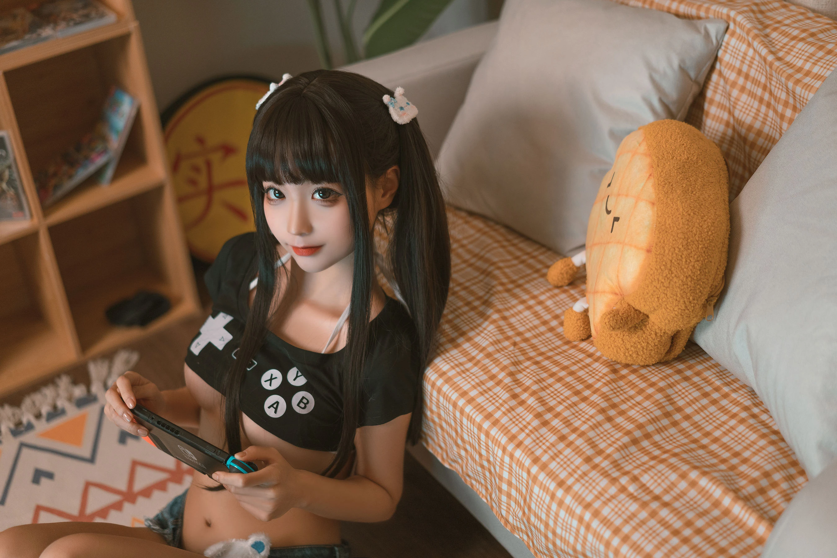 动漫博主蠢沫沫 – 健身环 [140P]插图3