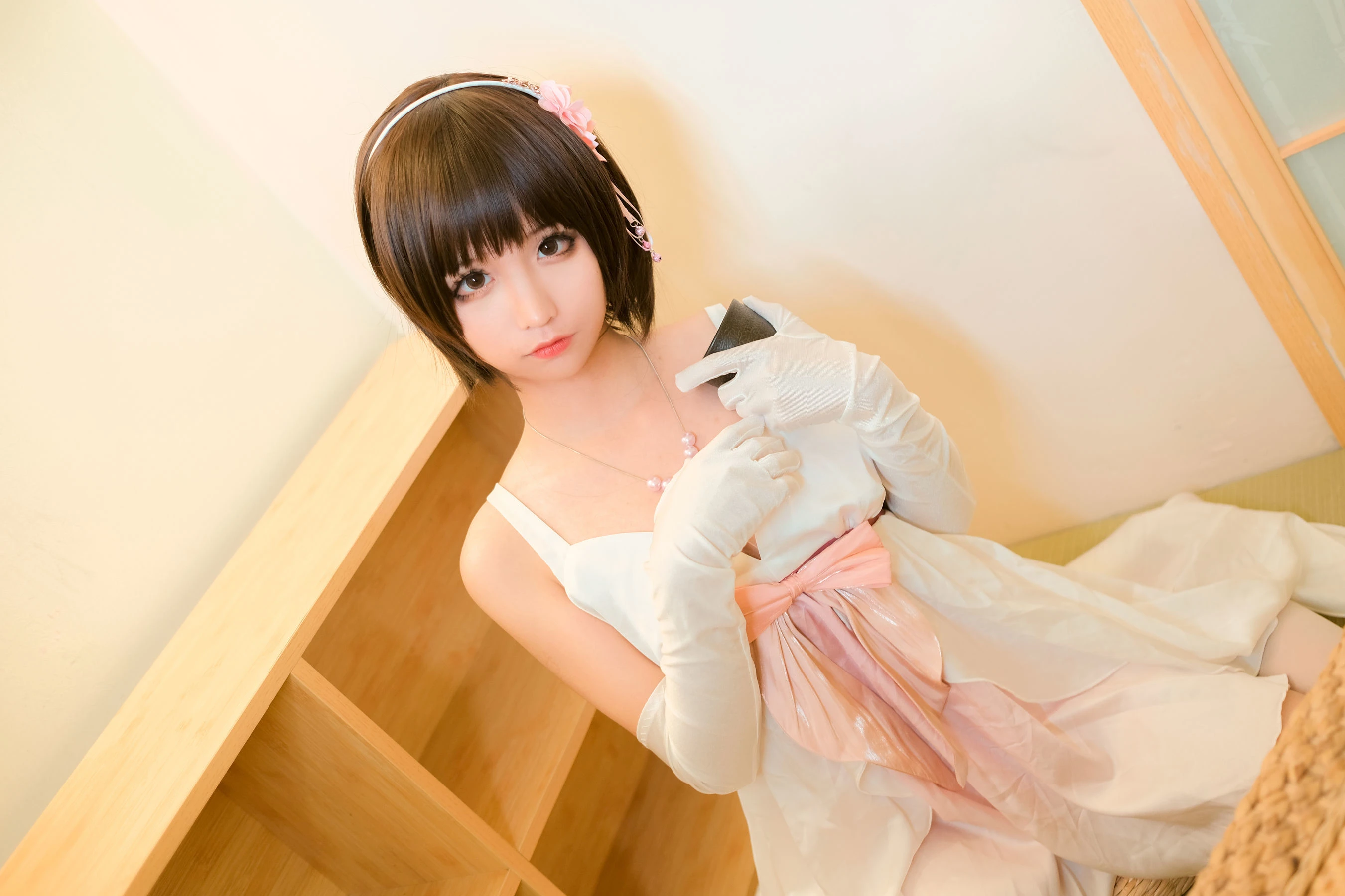 动漫博主蠢沫沫 加藤惠礼服 [40P]插图5