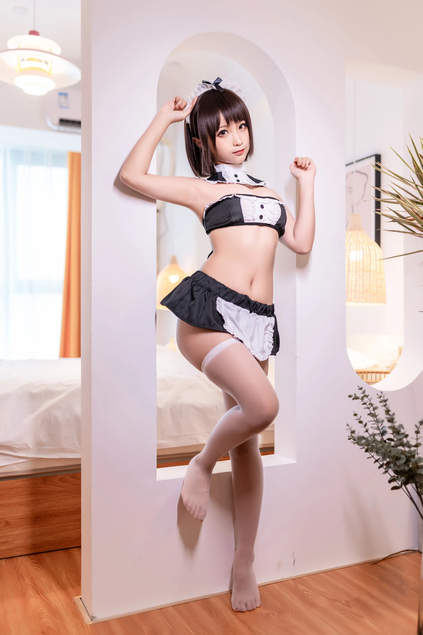 动漫博主蠢沫沫 – 撩汉女仆 [40P]|图集秀