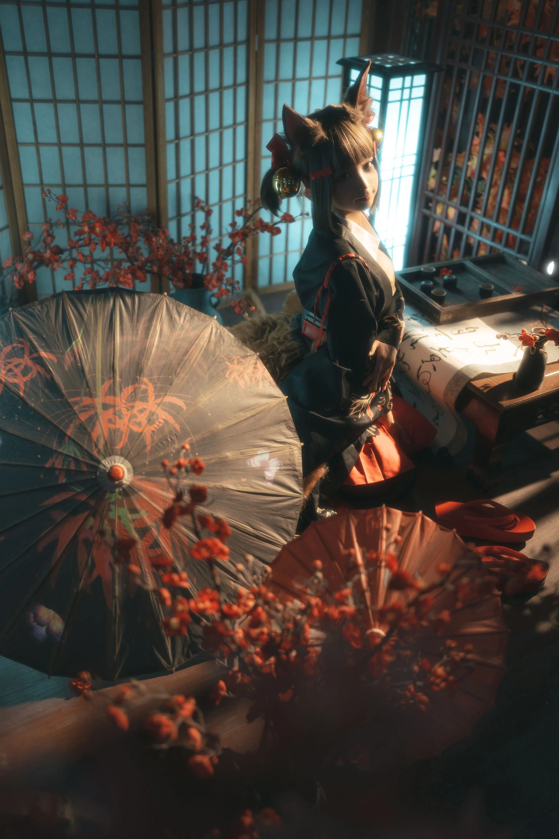 动漫博主蠢沫沫 – 小赤城 [52P]插图1