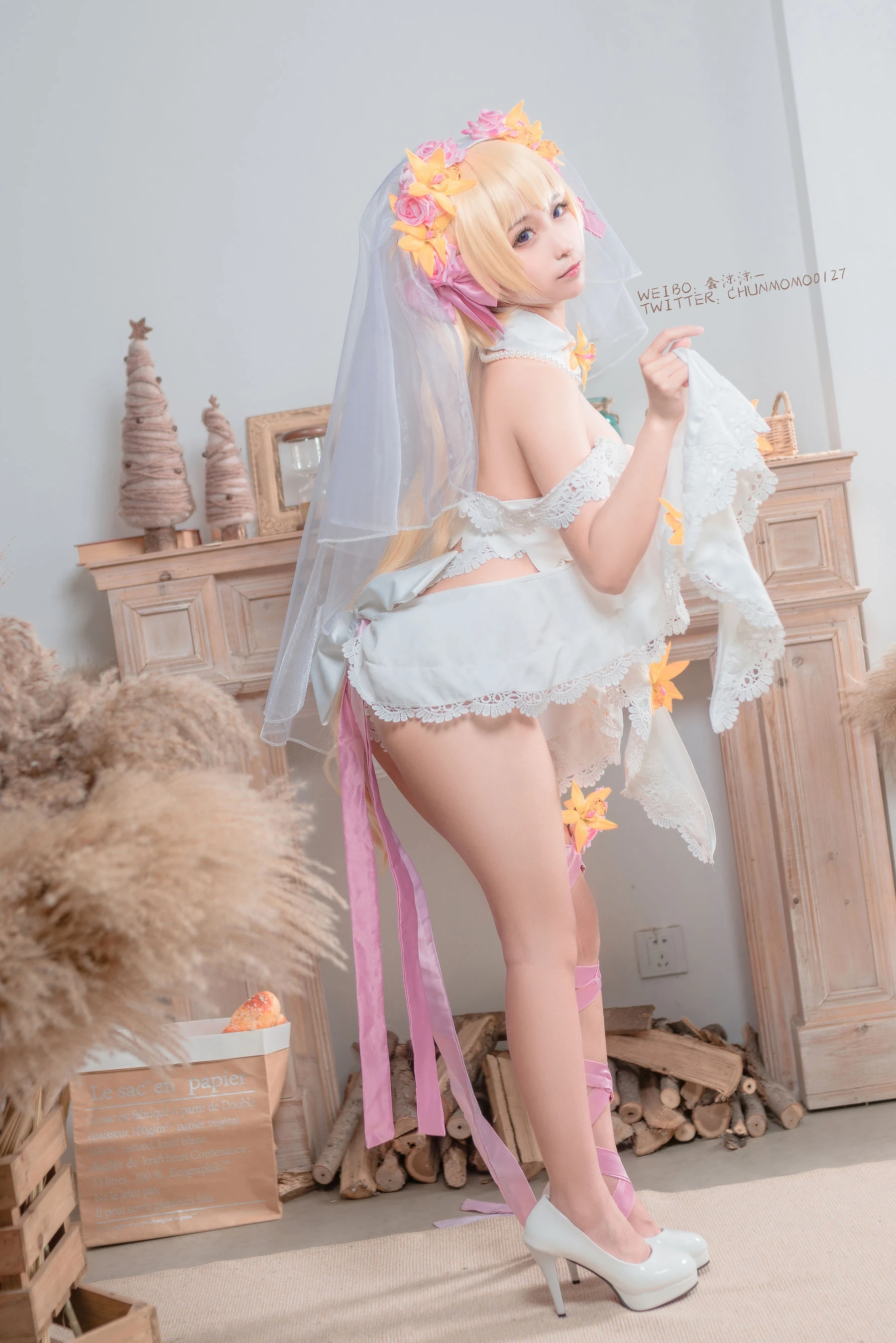 动漫博主蠢沫沫 – 赫葵特 [40P]插图4