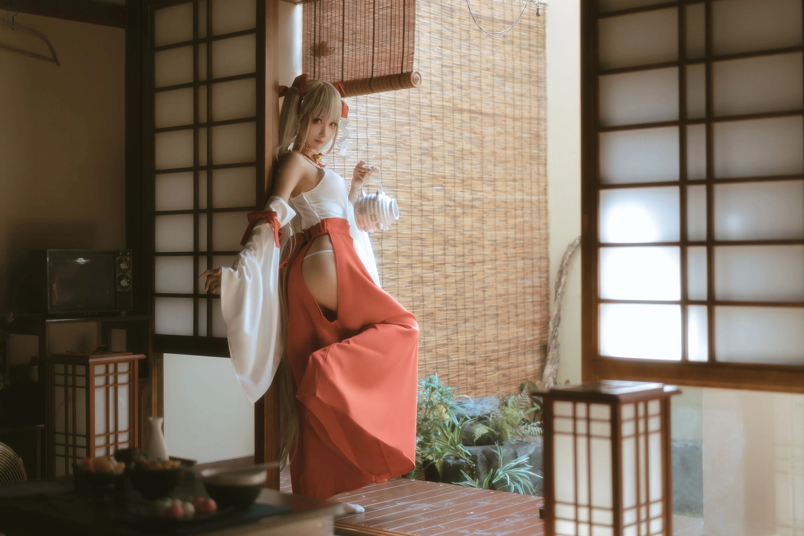 动漫博主蠢沫沫 – 可畏巫女 [55P]插图1