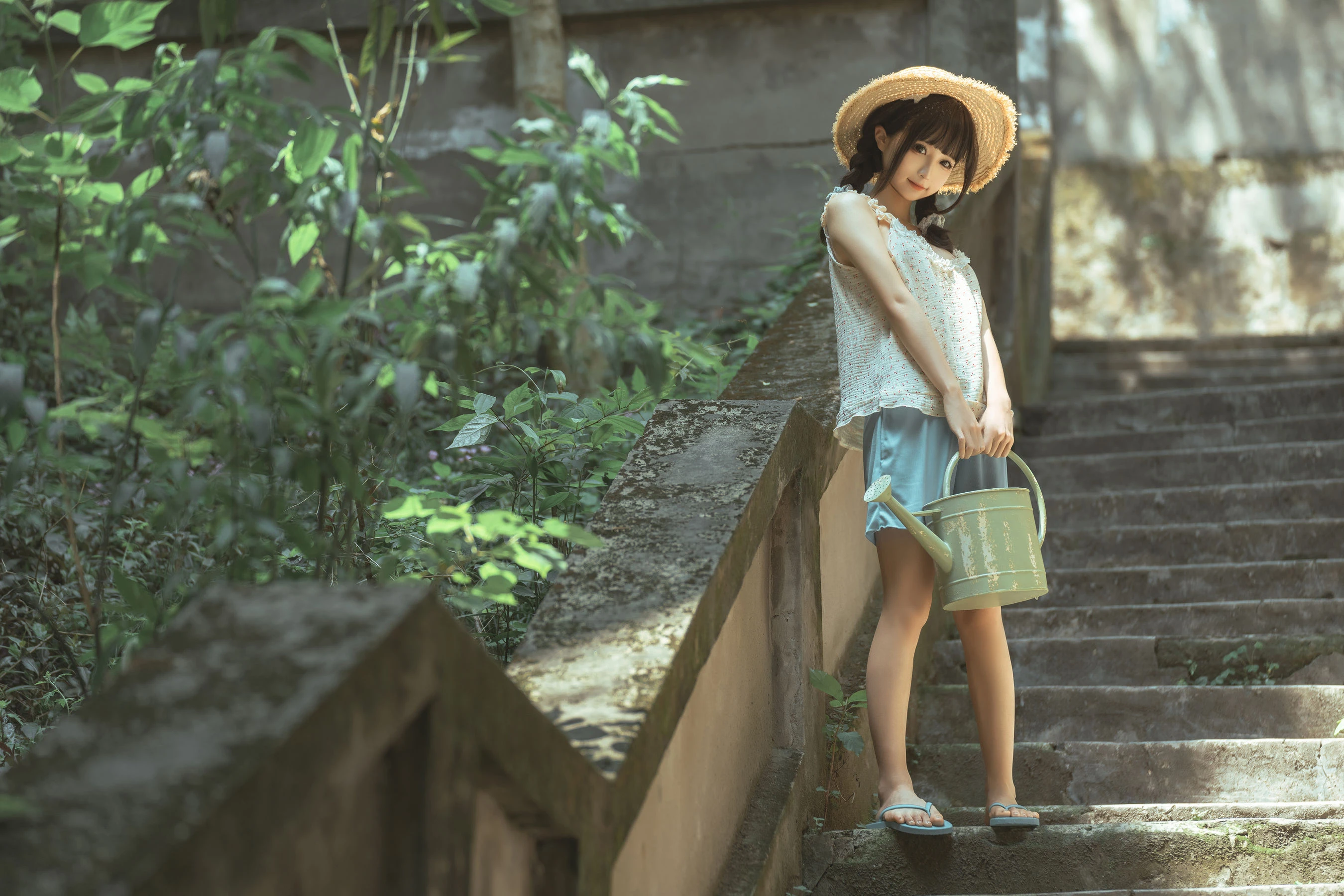 动漫博主蠢沫沫 – 乡下妹妹 [111P]插图1