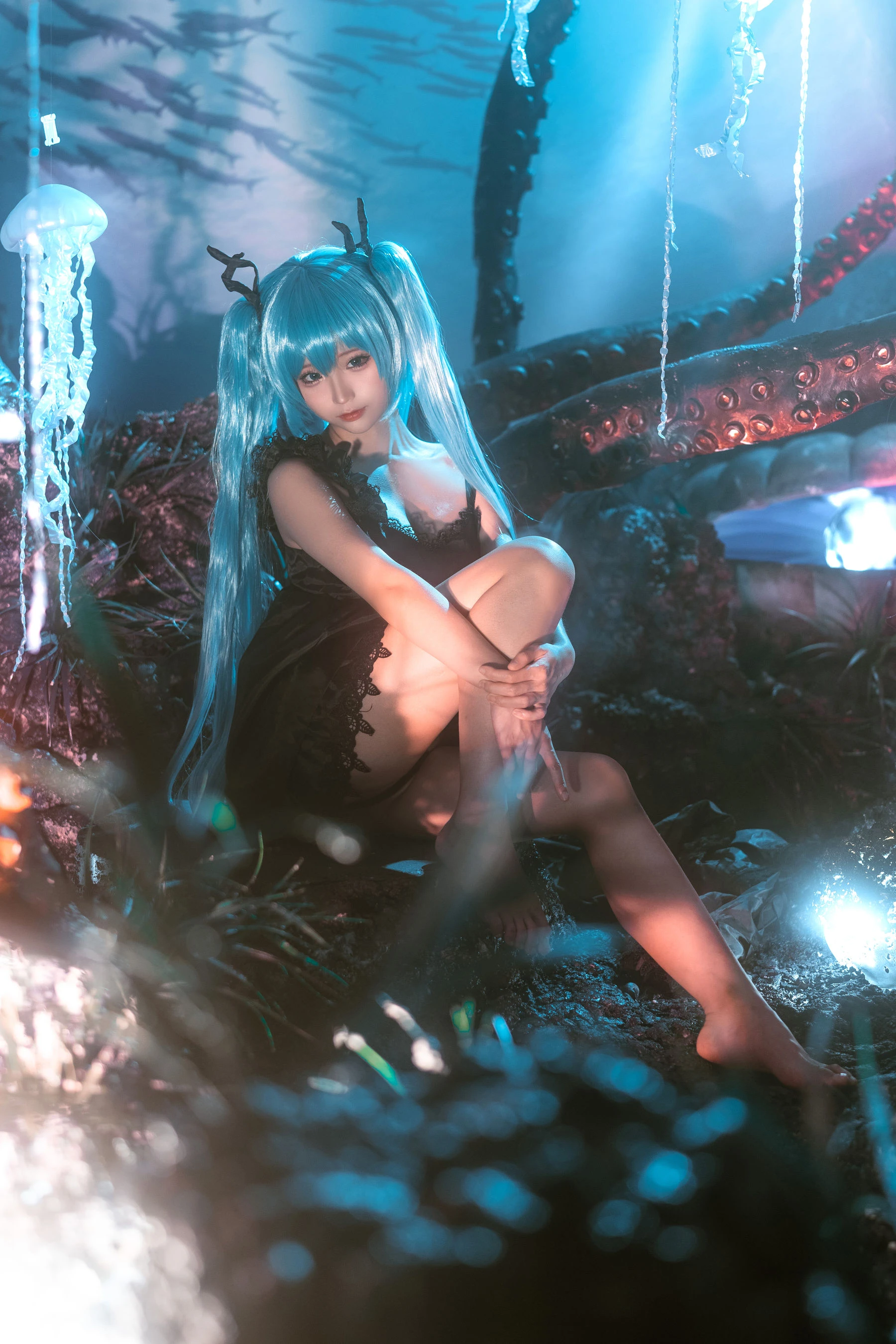 动漫博主蠢沫沫 – 深海少女 [44P]插图2