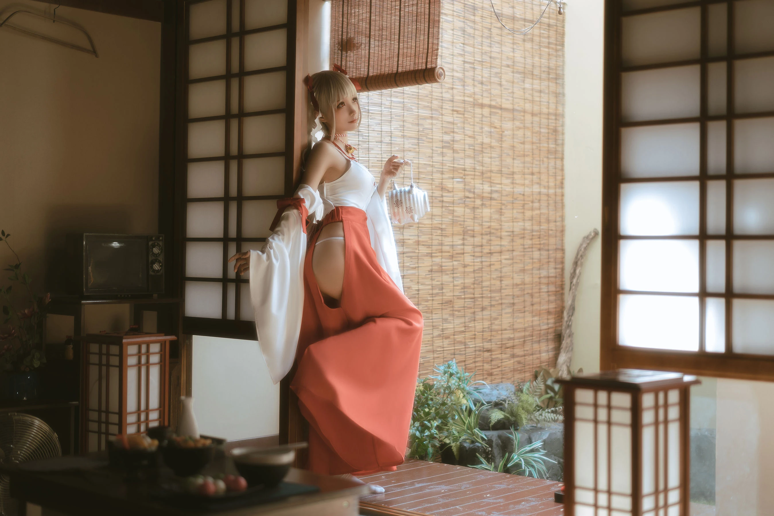 动漫博主蠢沫沫 – 可畏巫女 [55P]插图2