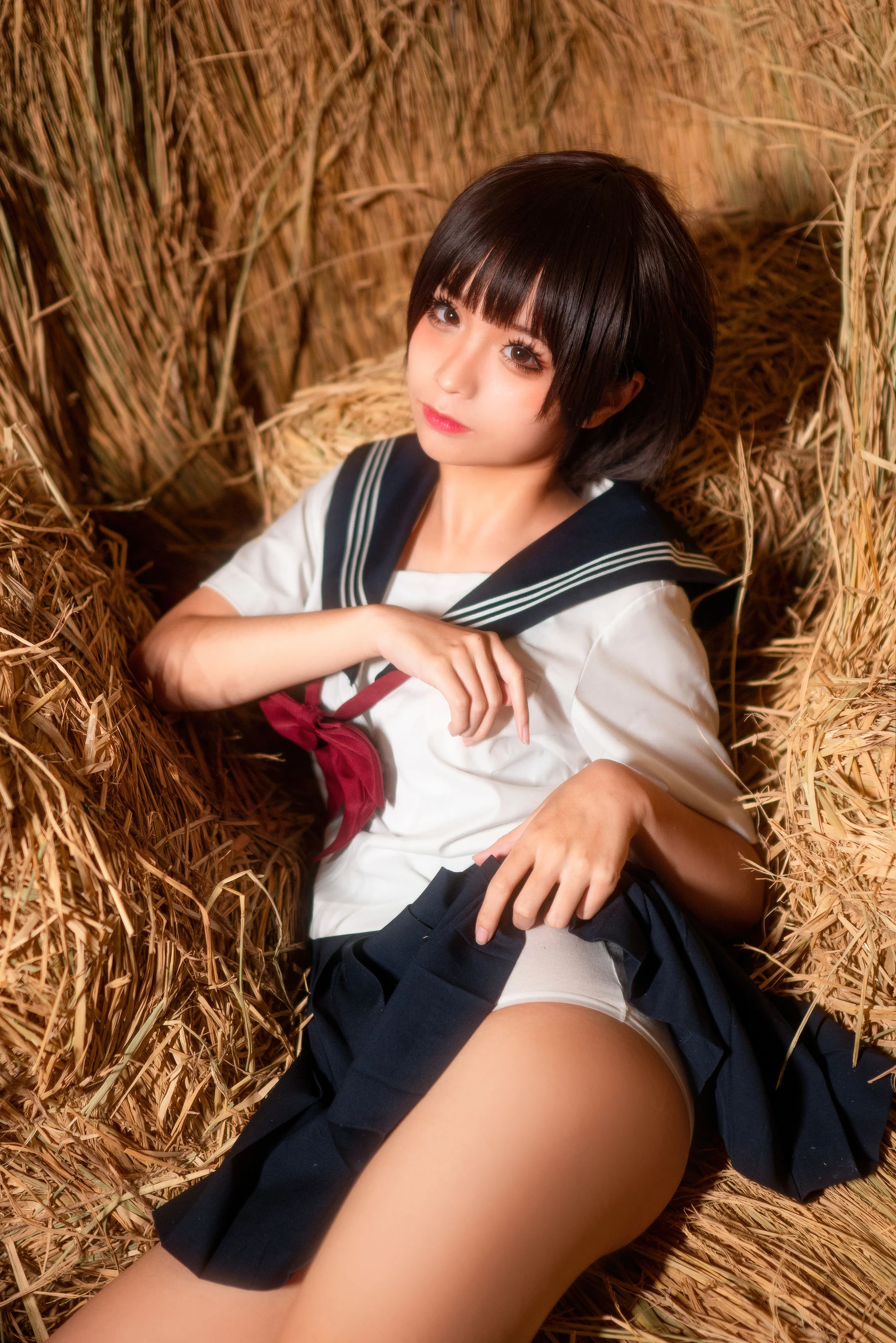 动漫博主蠢沫沫 稻草里的少女 [50P]插图5