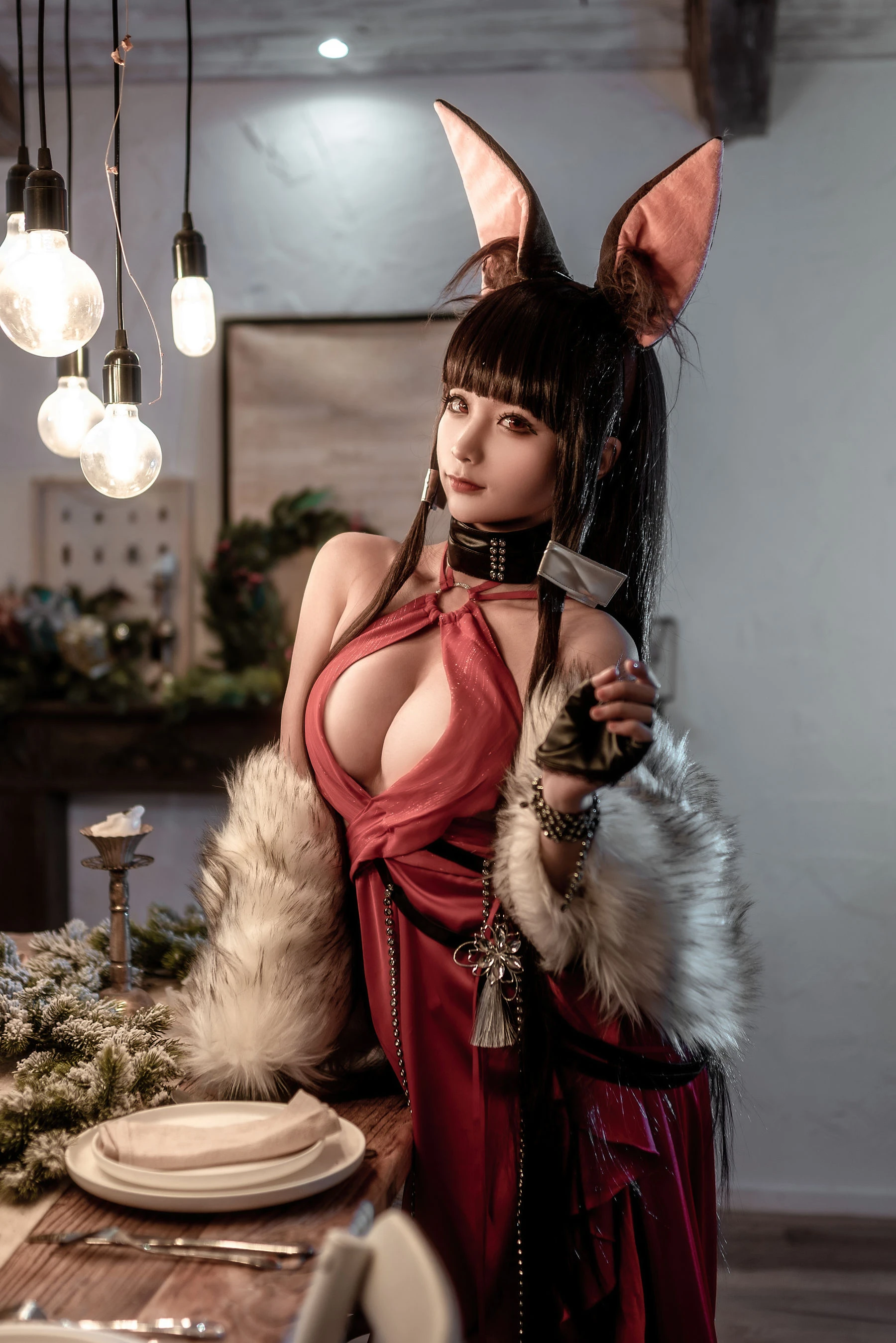 动漫博主蠢沫沫 – Akagi Ruby-Laced Beauty (Azur Lane) [40P]插图3