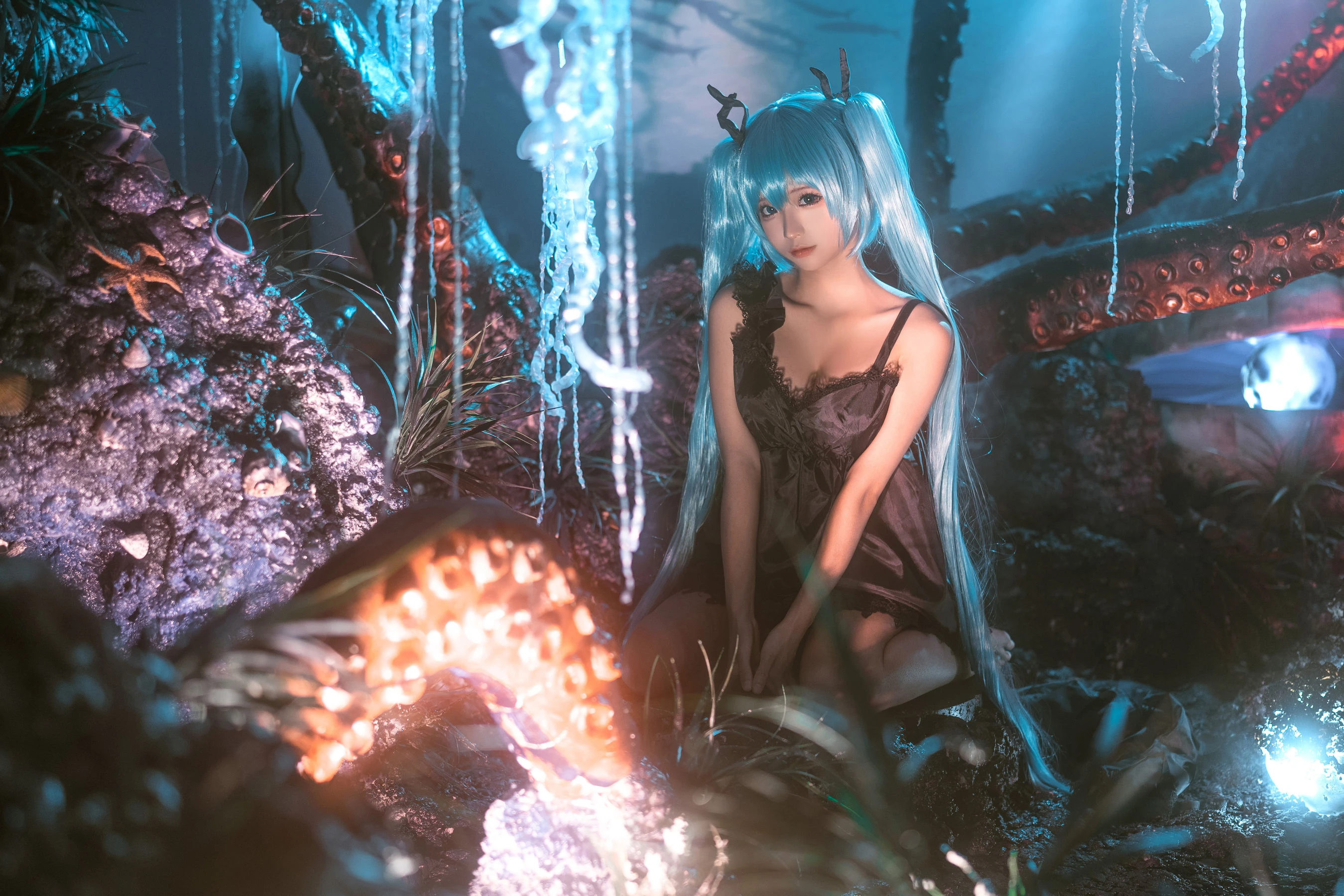 动漫博主蠢沫沫 – 深海少女 [44P]插图3