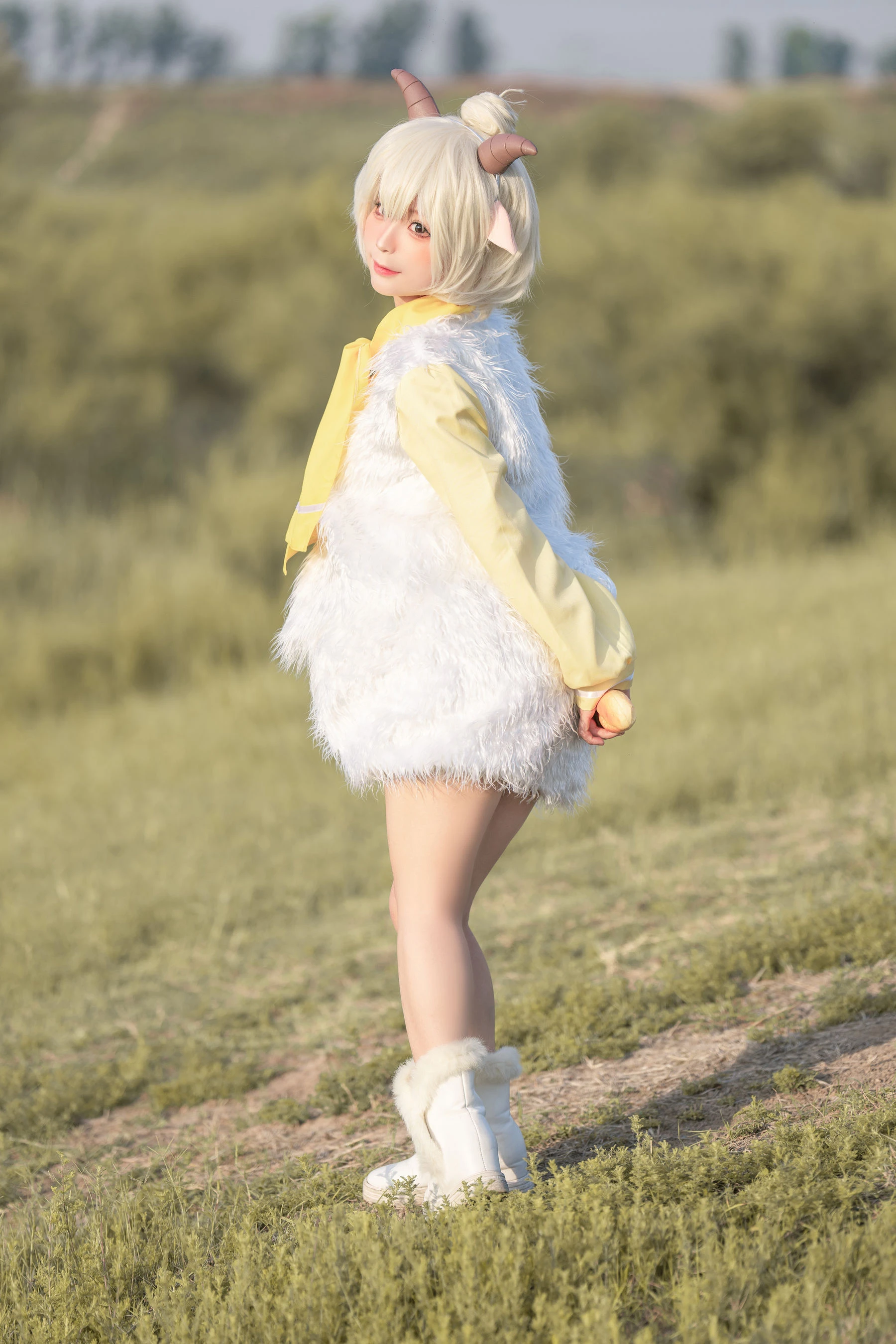 动漫博主蠢沫沫 – 懒羊羊 [20P]插图1