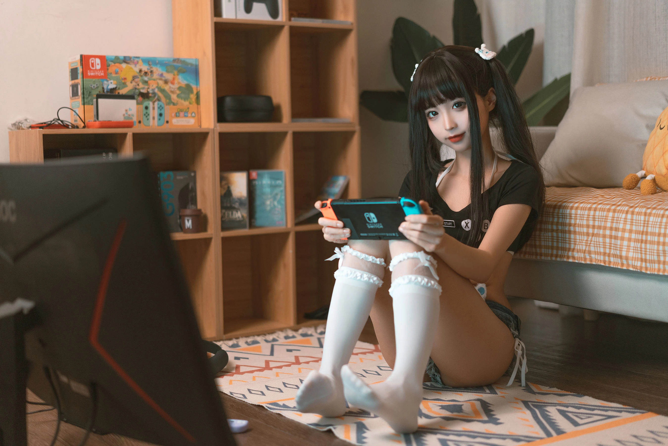 动漫博主蠢沫沫 – 健身环 [140P]插图1