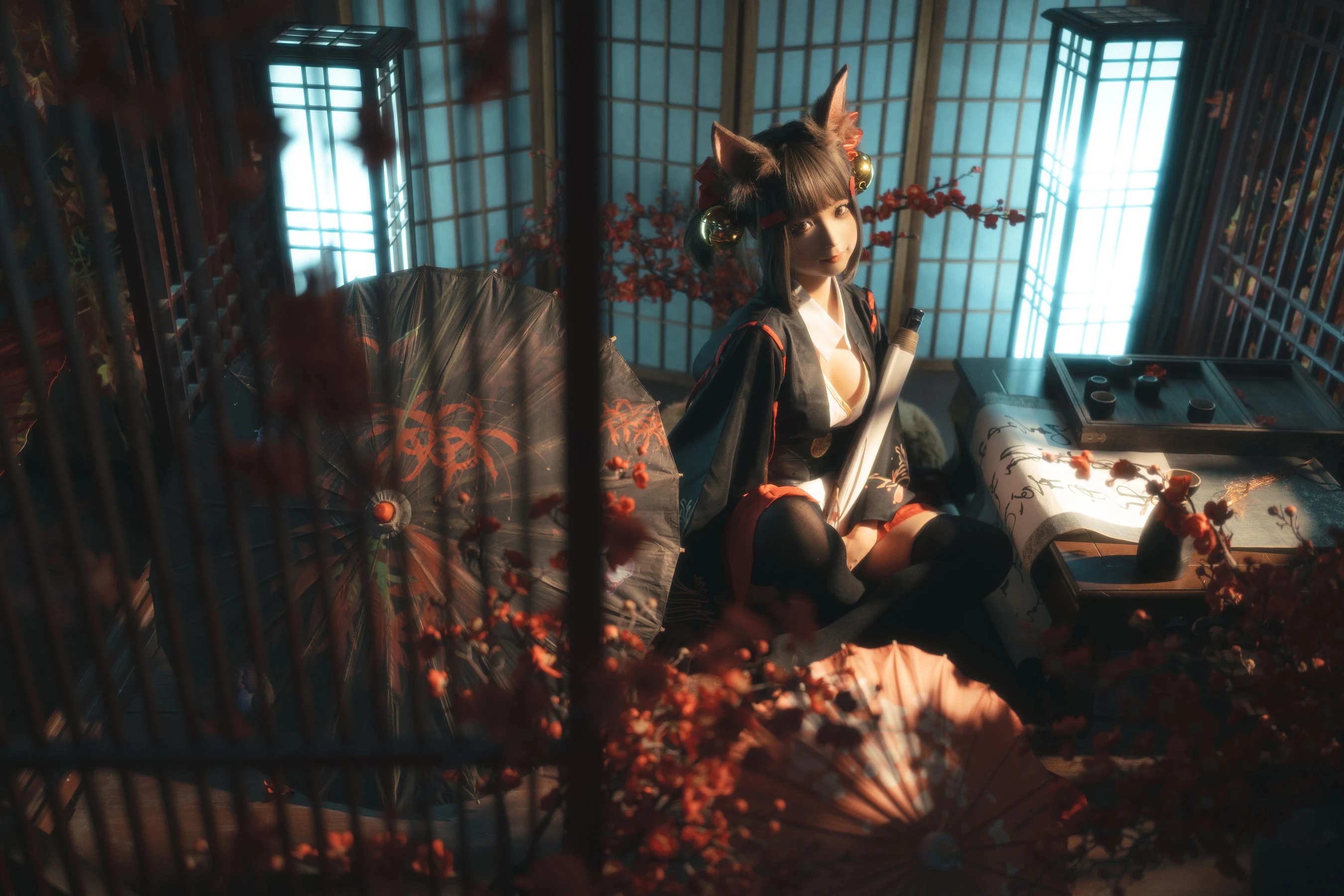 动漫博主蠢沫沫 – 小赤城 [52P]插图2