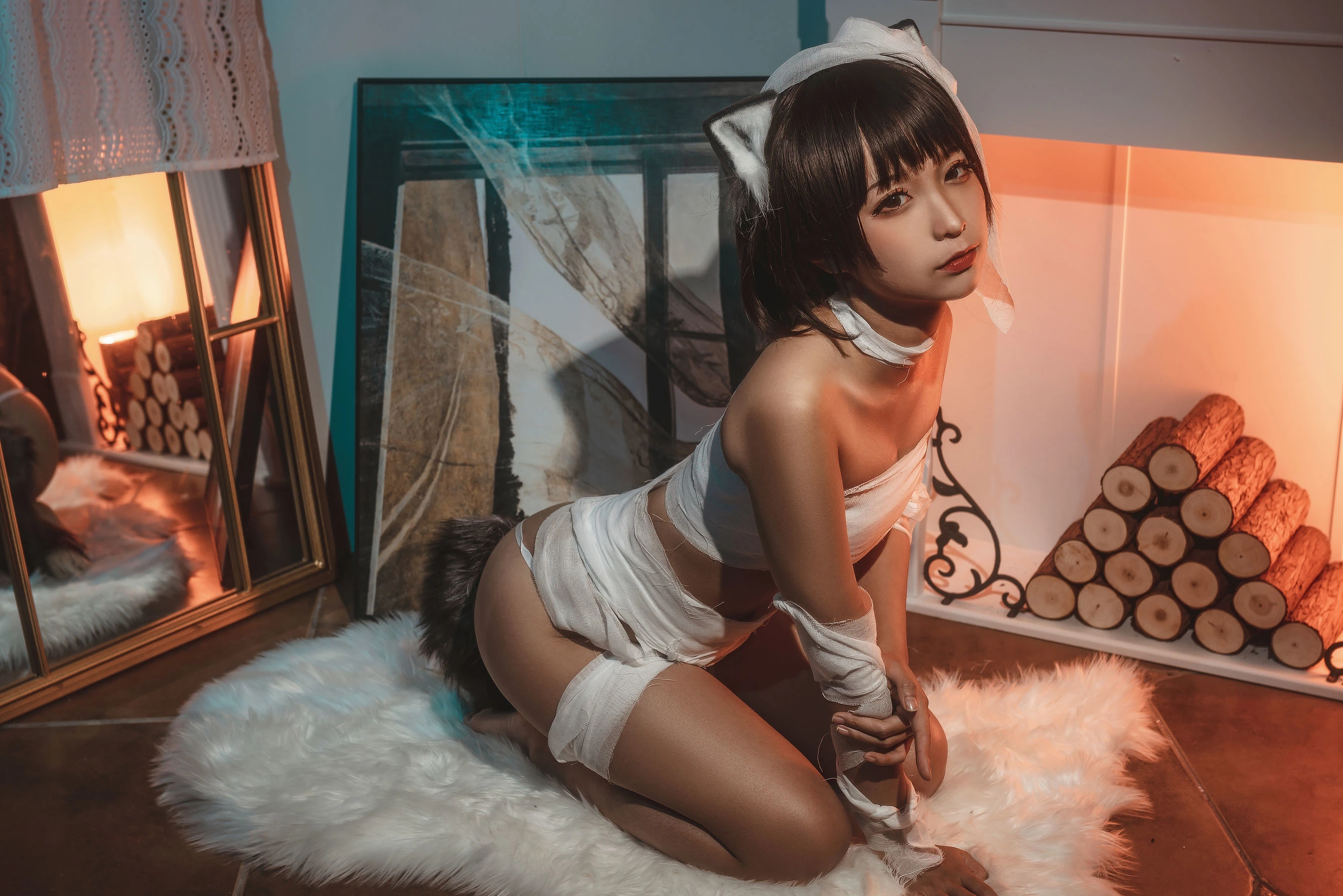 动漫博主蠢沫沫 绷带猫 [40P]插图4